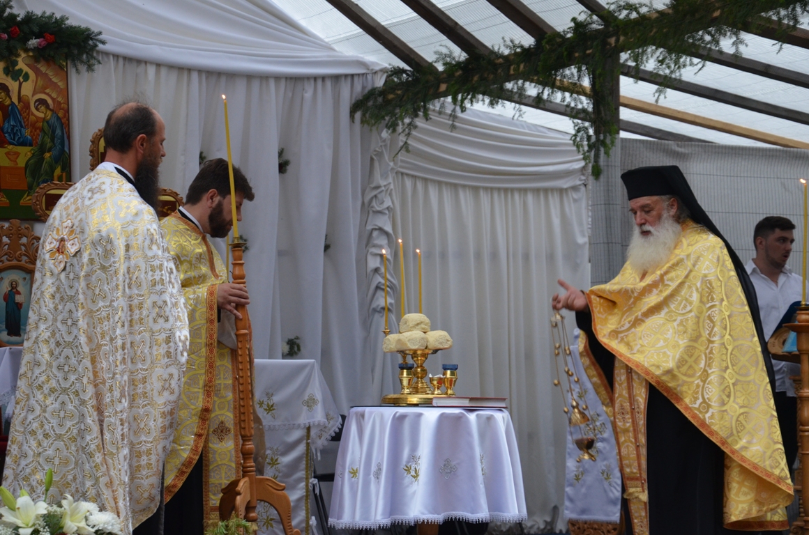 Hram la Mănăstirea Guranda din județul Botoșani
