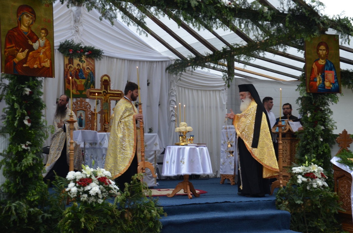 Hram la Mănăstirea Guranda din județul Botoșani