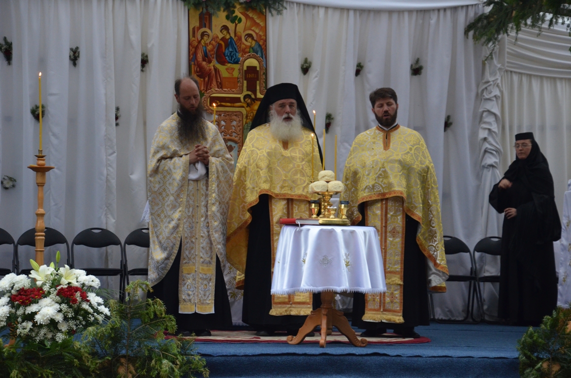 Hram la Mănăstirea Guranda din județul Botoșani