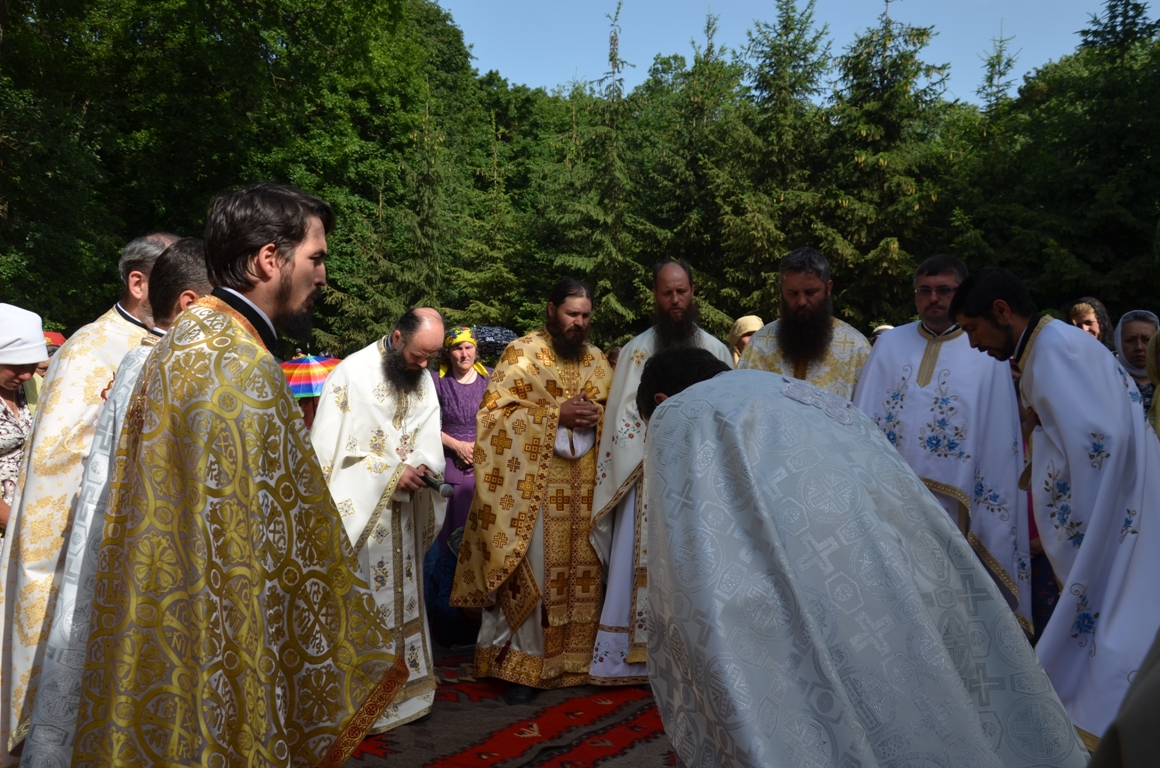 Hram la Mănăstirea Guranda din județul Botoșani
