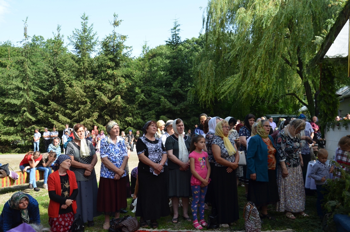 Hram la Mănăstirea Guranda din județul Botoșani