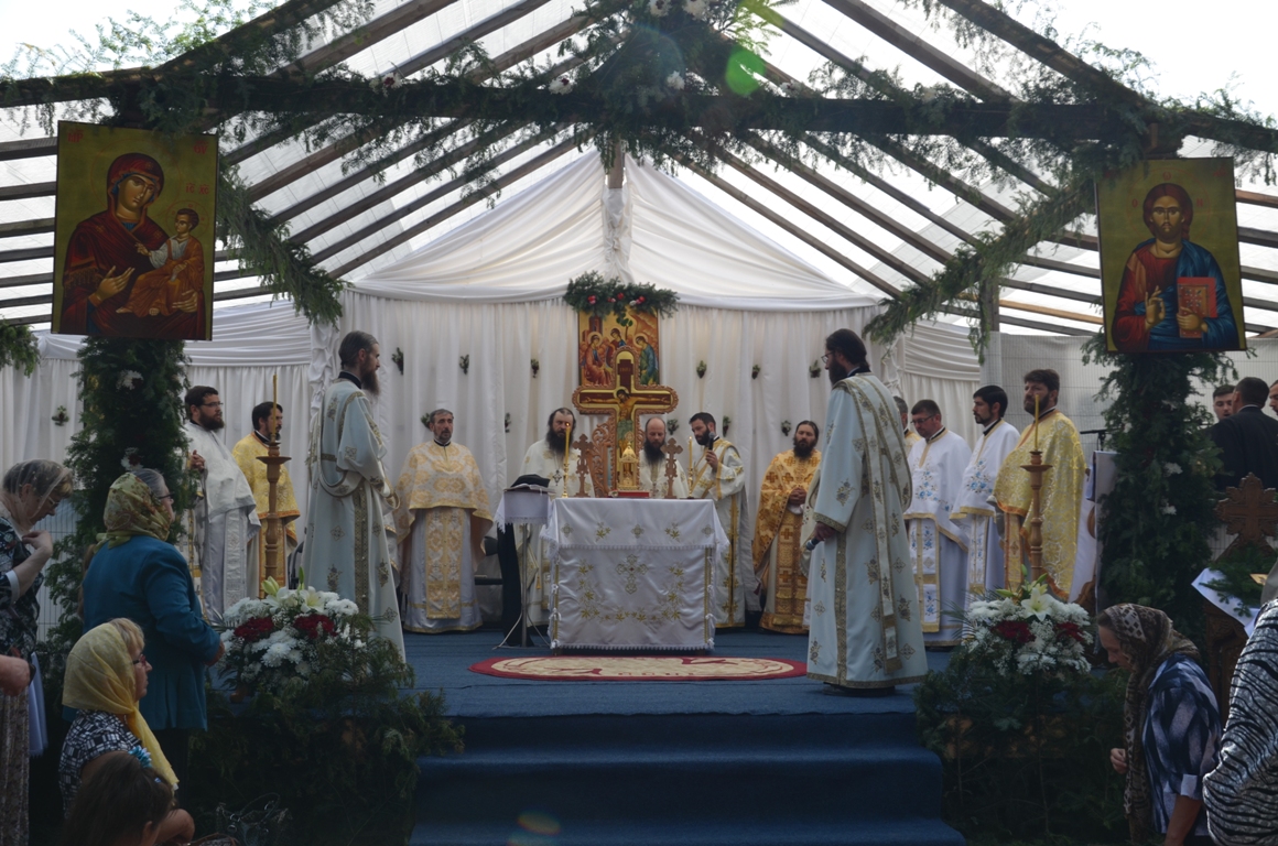 Hram la Mănăstirea Guranda din județul Botoșani