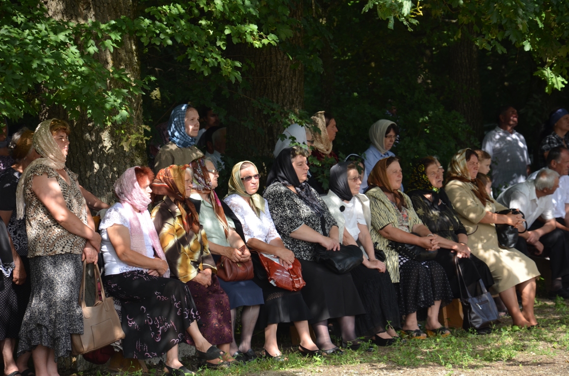 Hram la Mănăstirea Guranda din județul Botoșani