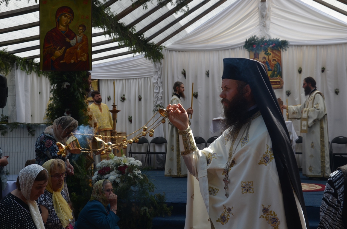 Hram la Mănăstirea Guranda din județul Botoșani