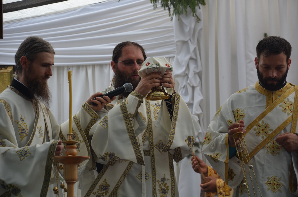 Hram la Mănăstirea Guranda din județul Botoșani