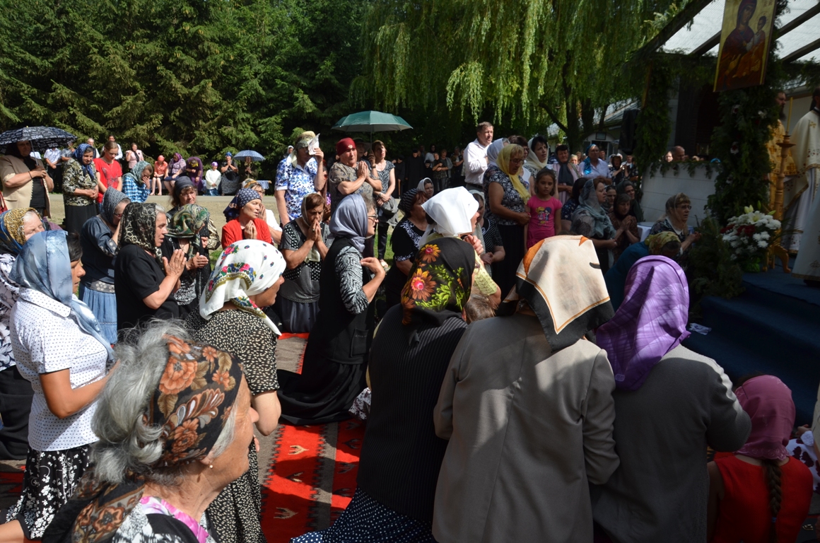 Hram la Mănăstirea Guranda din județul Botoșani