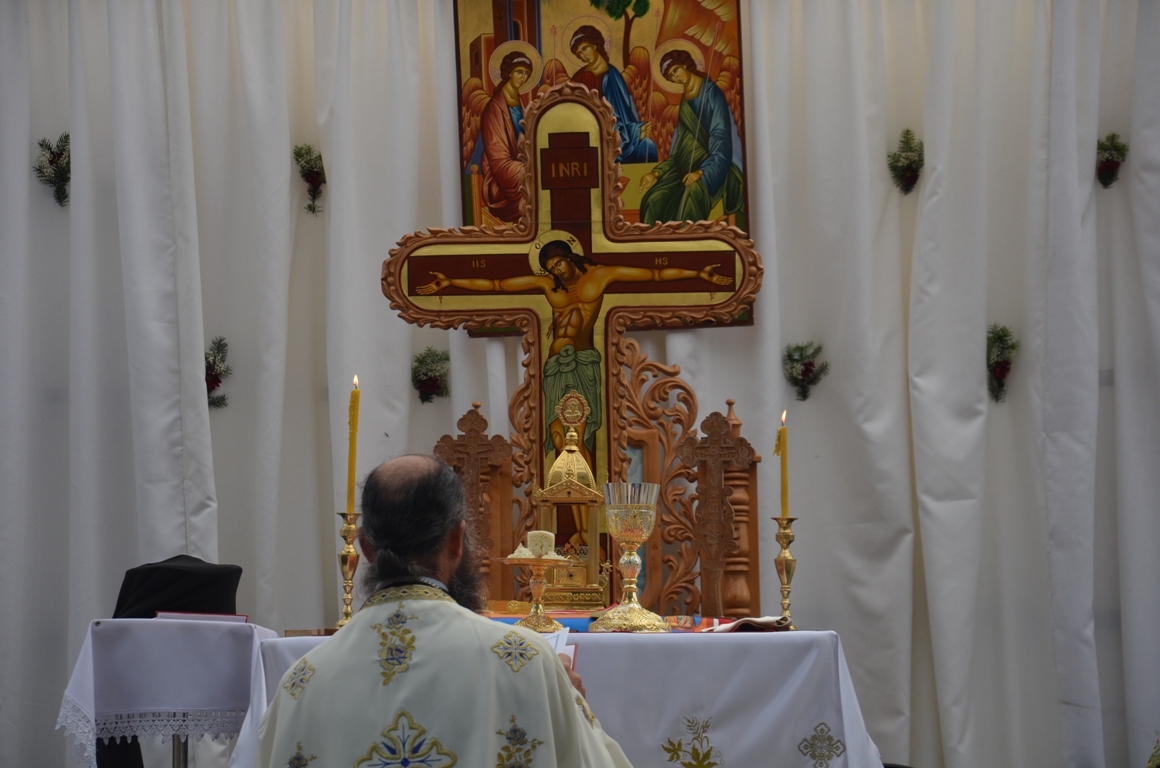 Hram la Mănăstirea Guranda din județul Botoșani