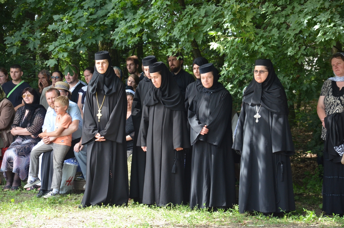 Hram la Mănăstirea Guranda din județul Botoșani