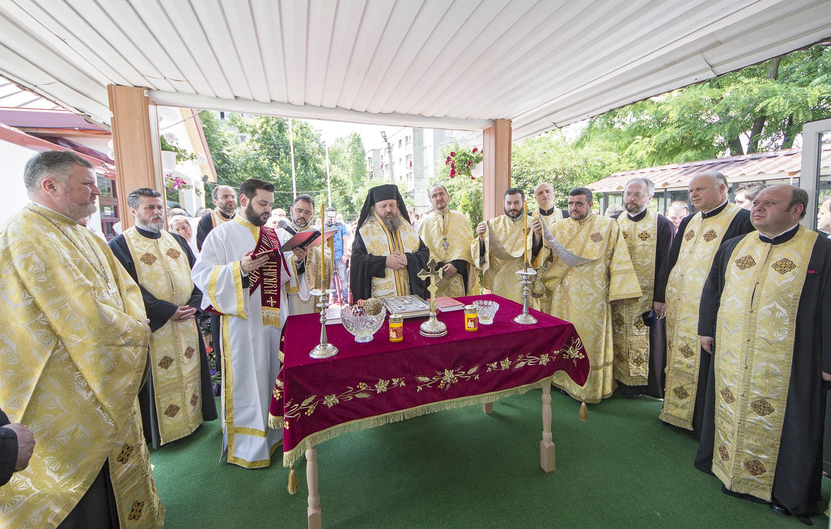 Cantina socială „Sfânta Muceniță Filofteia” din Bucureşti a fost sfinţită