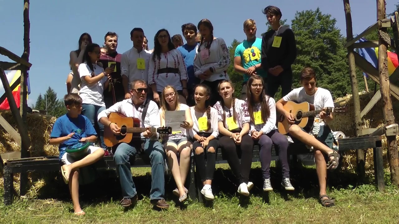(VIDEO) Imnul taberei de la Nemțișor