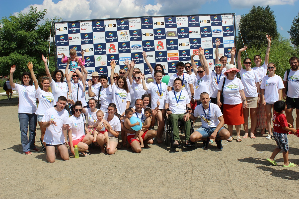 Spitalul „Providența” în sprijinul proiectelor înscrise la Swimathon 2016