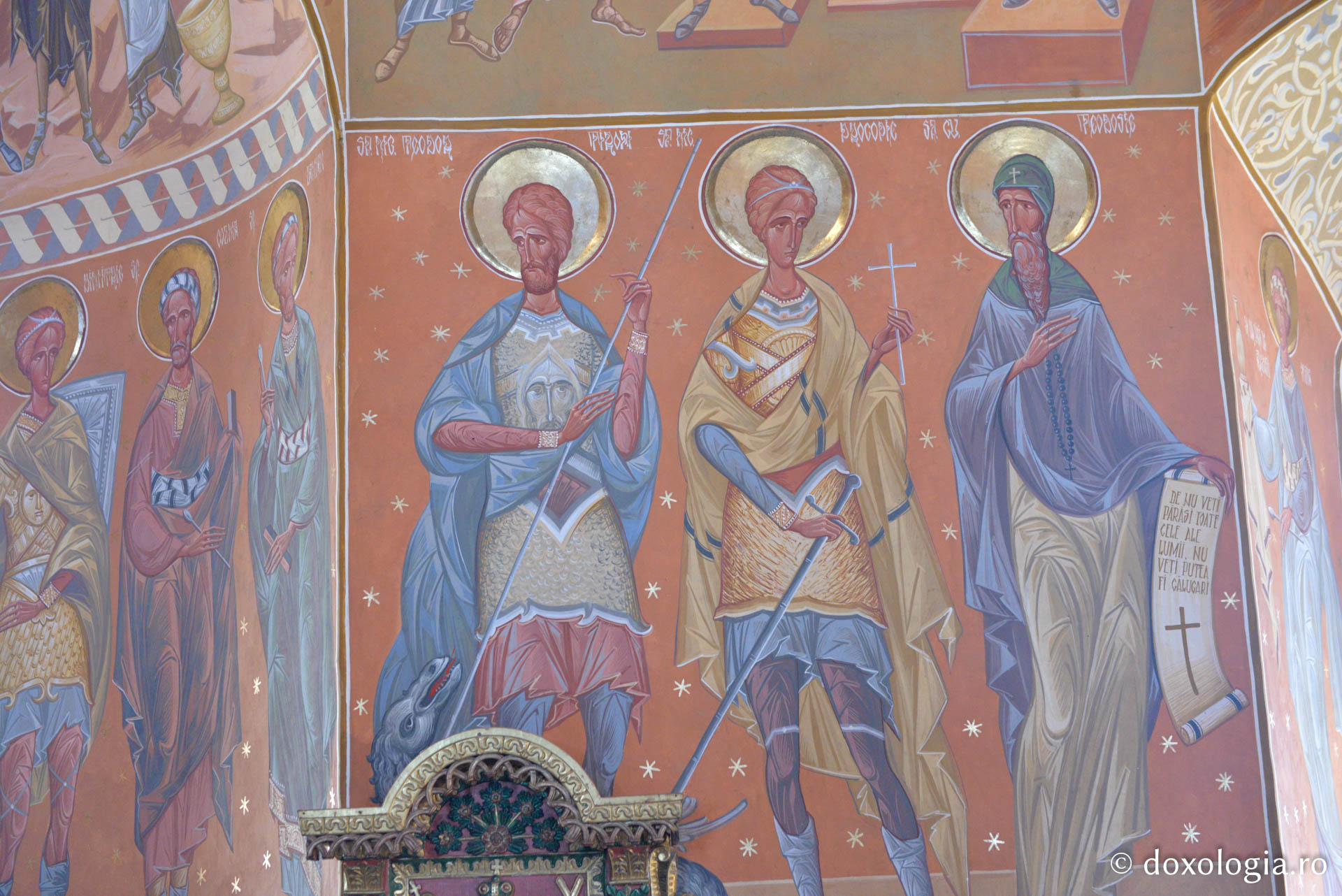 Pictura din biserica Mănăstirii Horaița ‒ o invitație în Cer