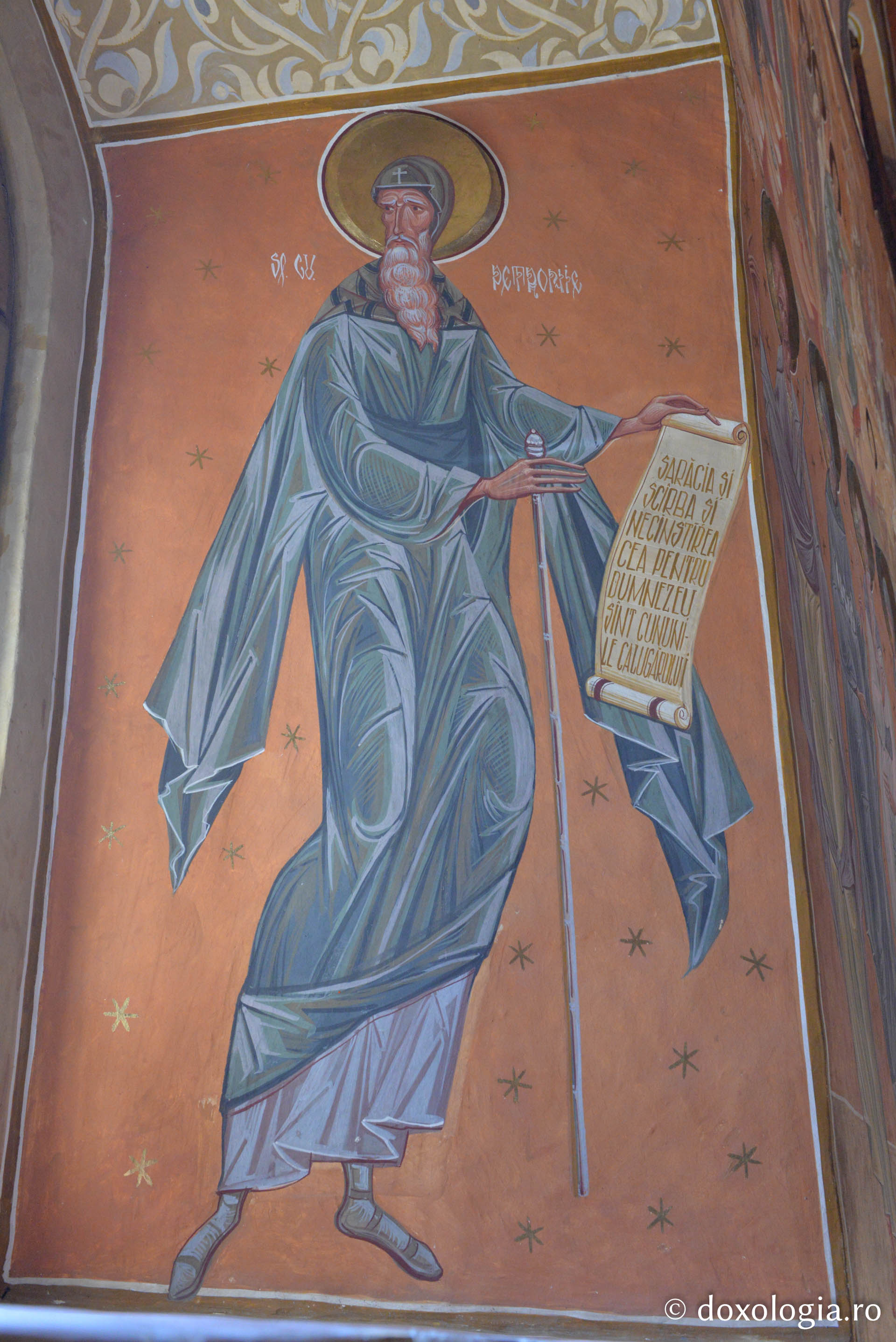 Pictura din biserica Mănăstirii Horaița ‒ o invitație în Cer