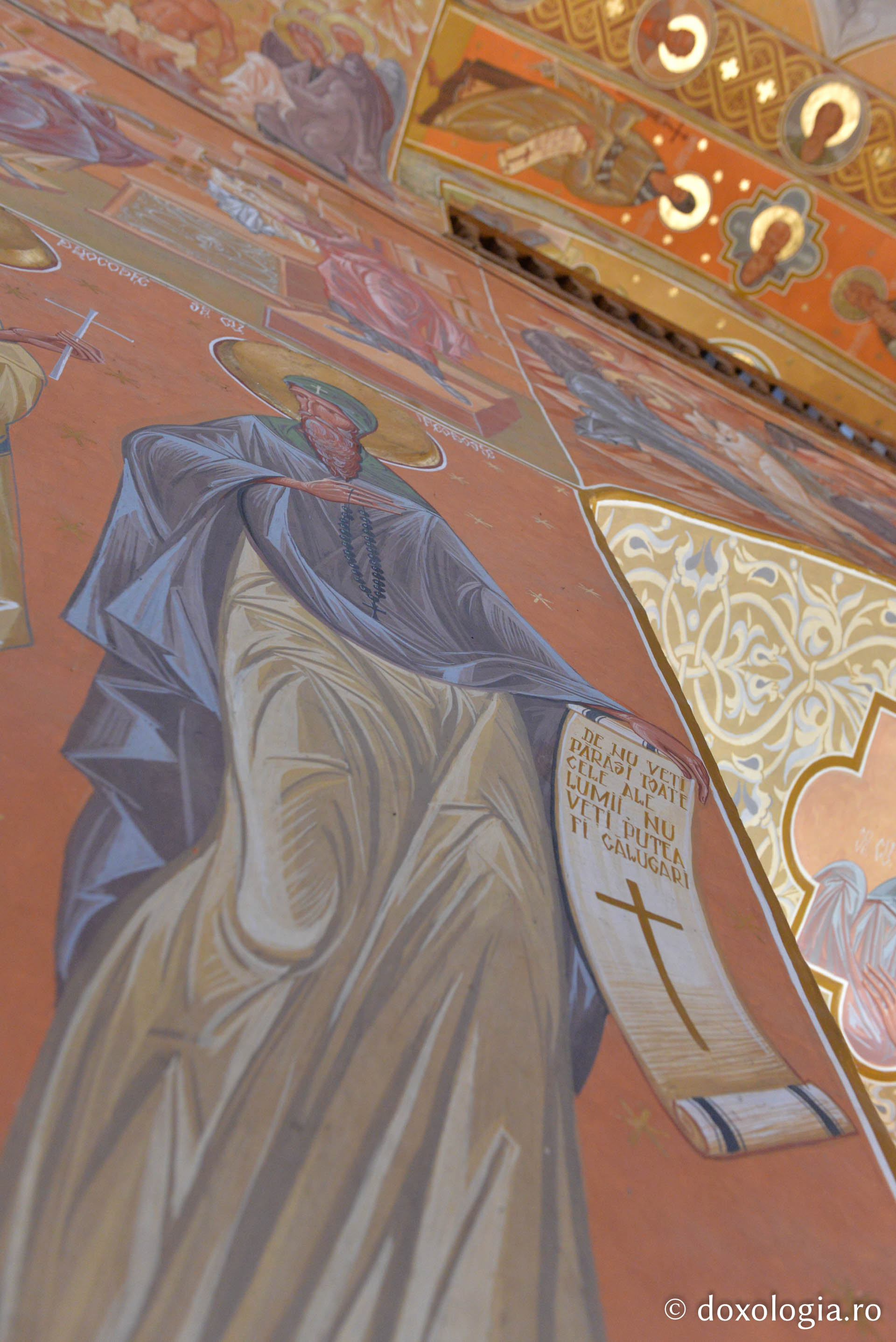 Pictura din biserica Mănăstirii Horaița ‒ o invitație în Cer