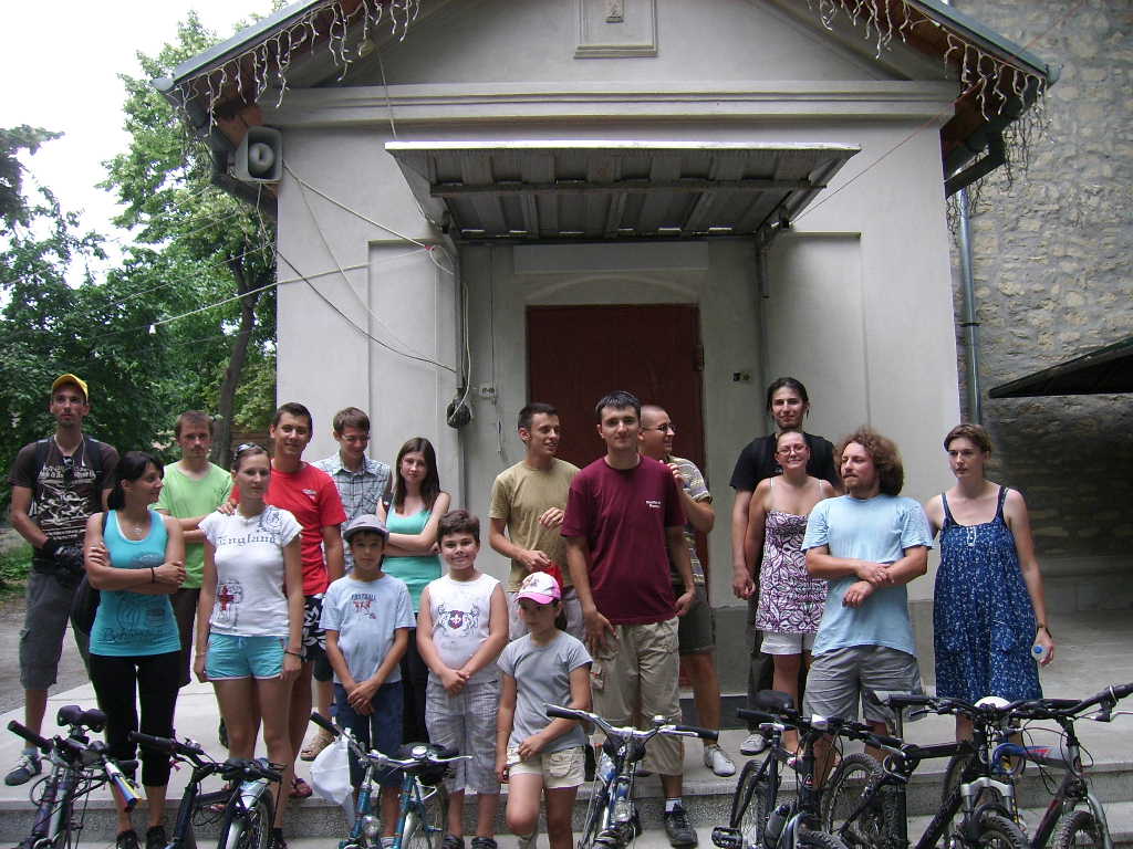 Primul pelerinaj pe bicicletă organizat în această vară de Parohia Toma Cozma din Iaşi