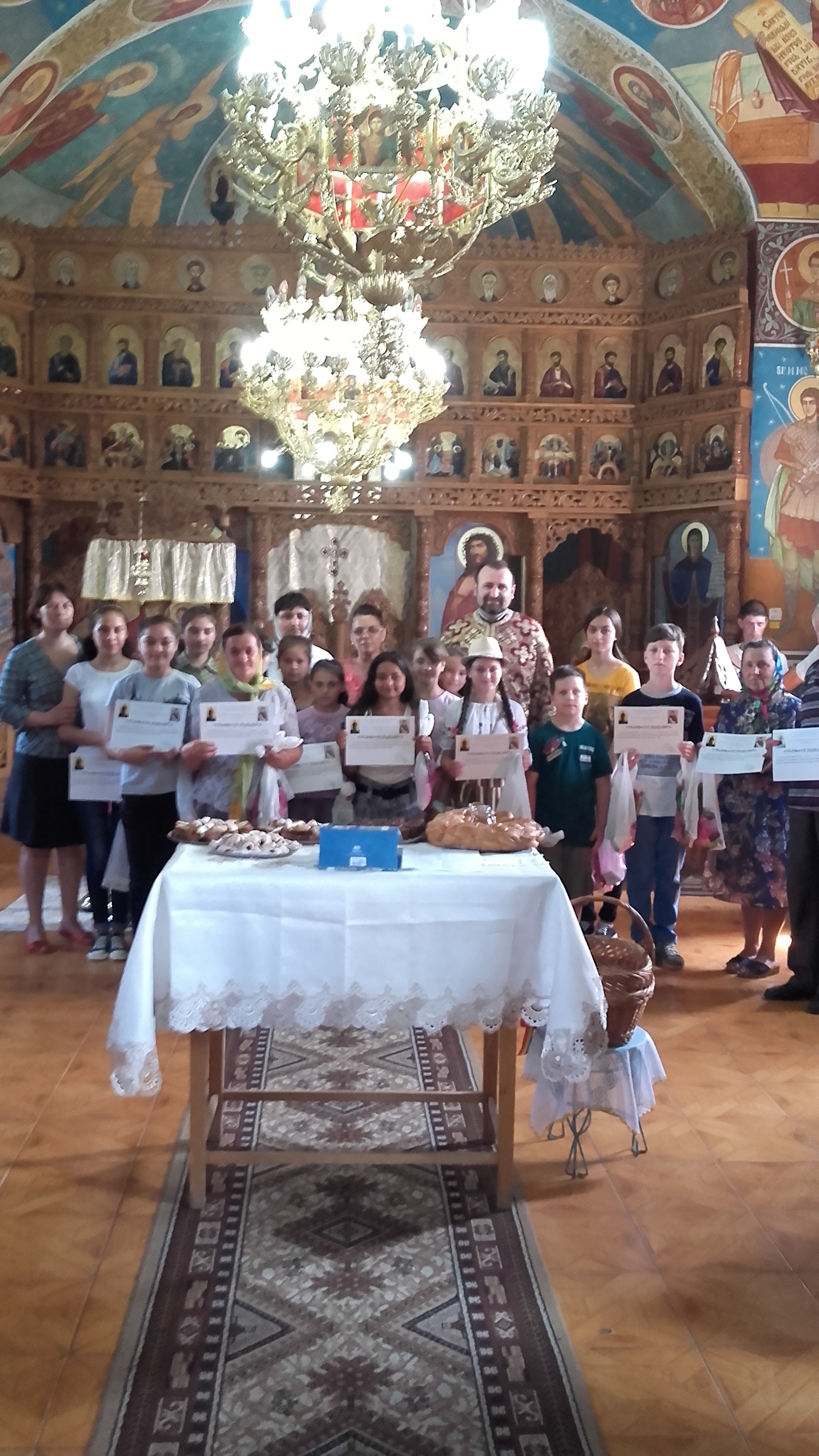 Premierea copiilor din Parohia Glodenii Gândului