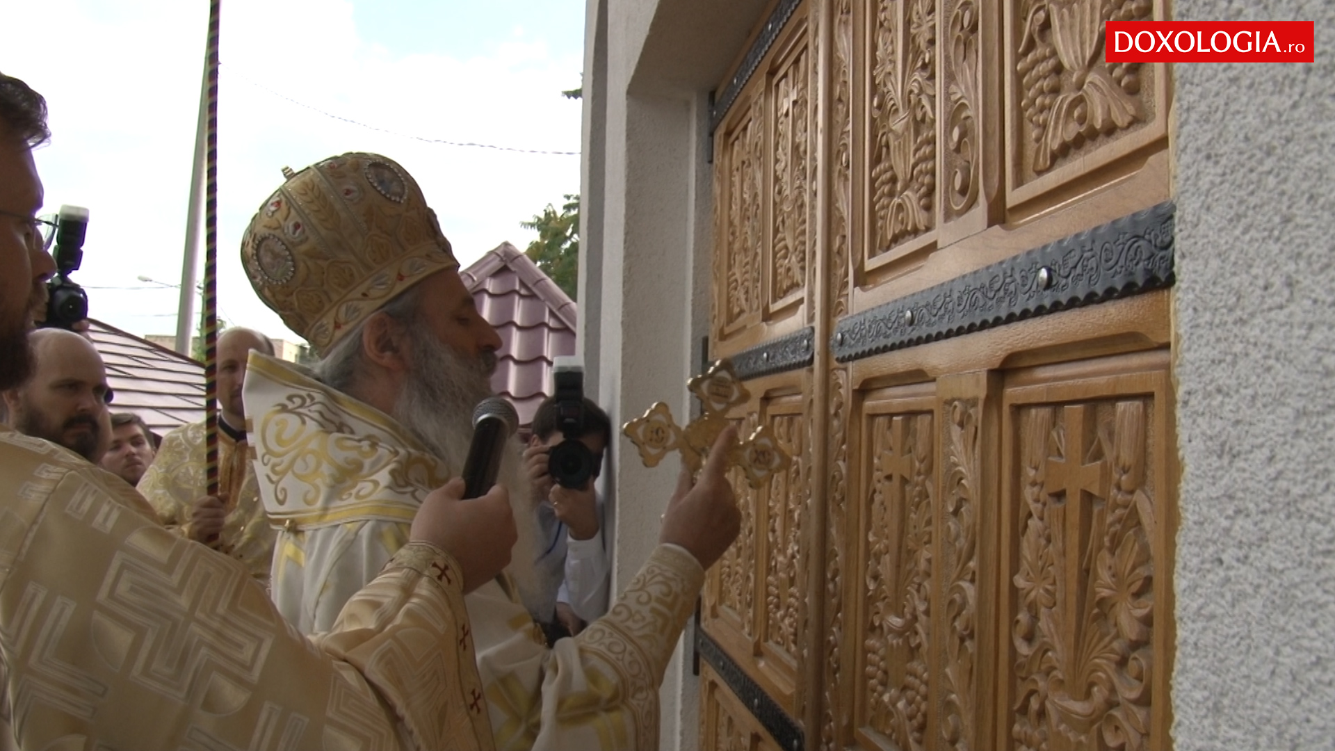 (VIDEO) Biserica „Sfântul Ioan Iacob” din Botoșani a fost sfințită