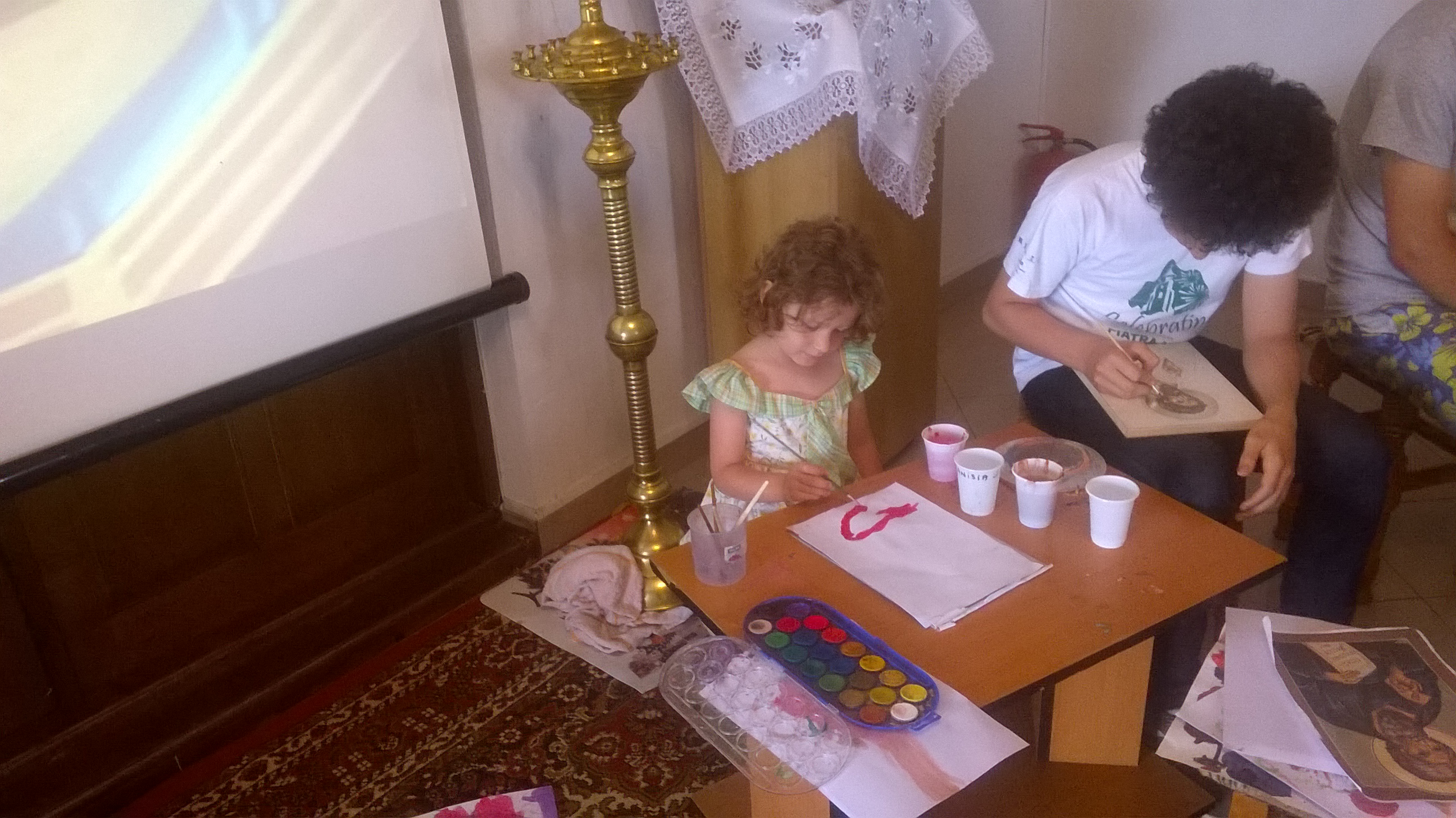 Tabără de creaţie în Parohia Dumbrava Roşie