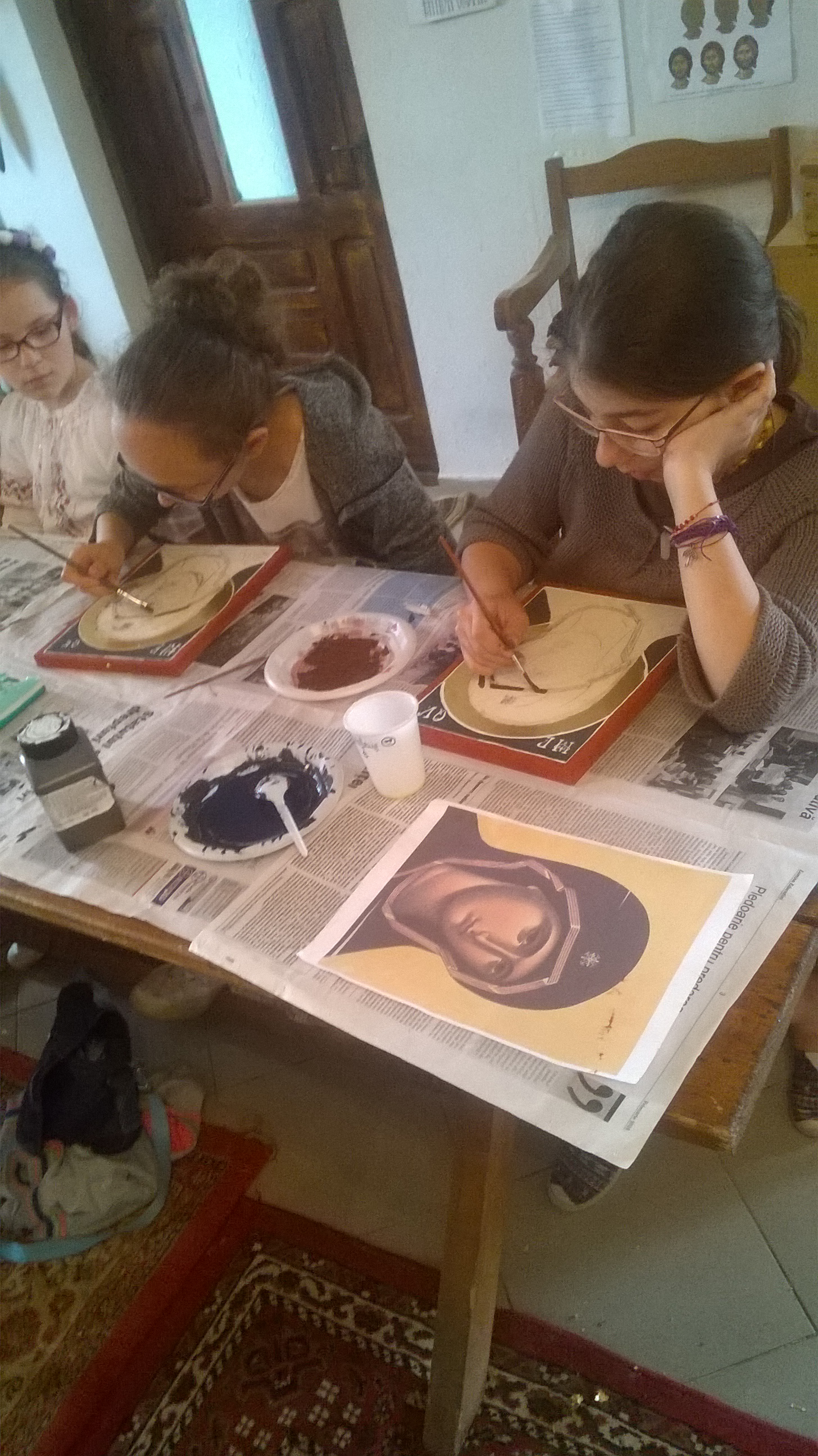 Tabără de creaţie în Parohia Dumbrava Roşie