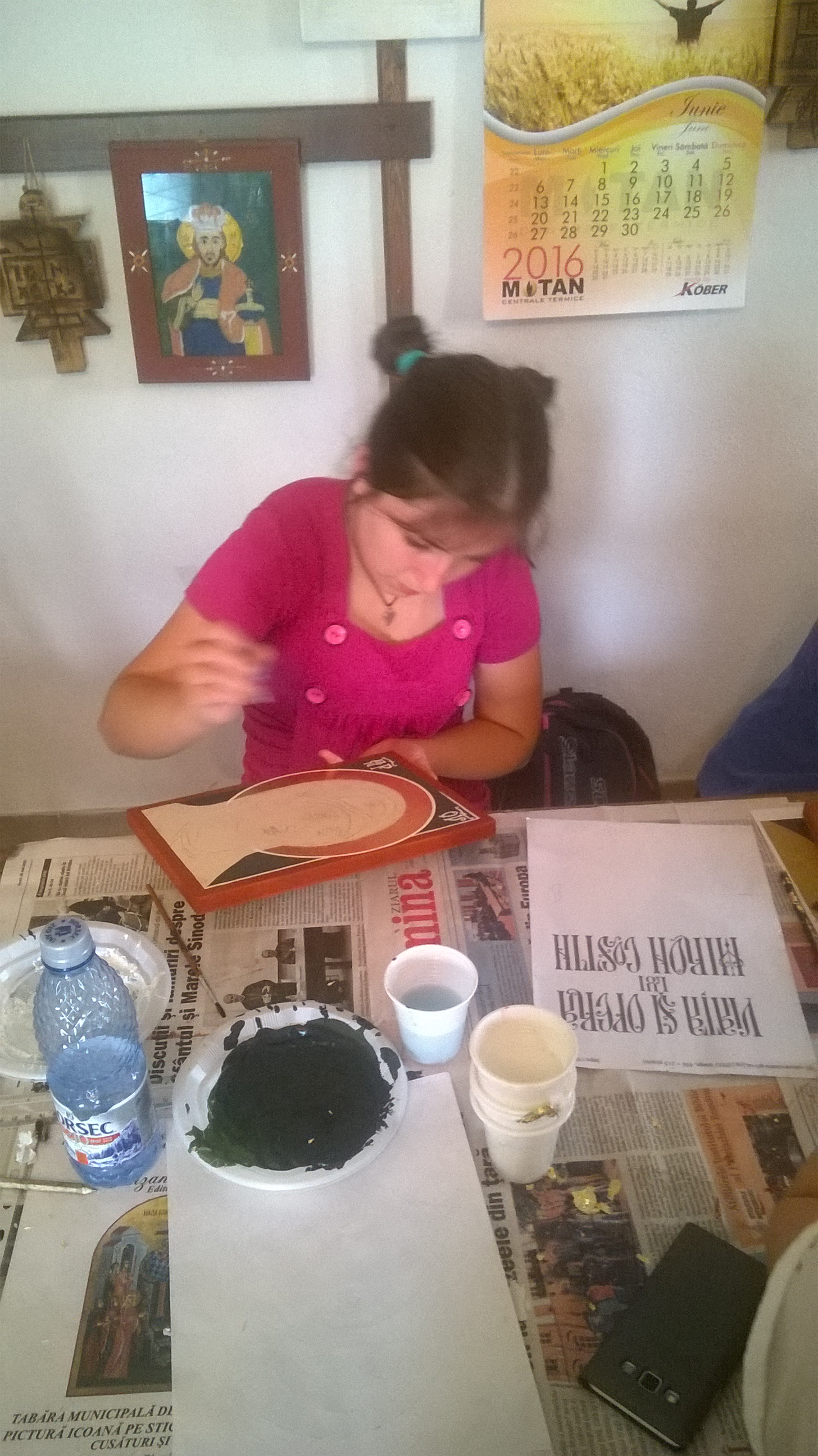 Tabără de creaţie în Parohia Dumbrava Roşie