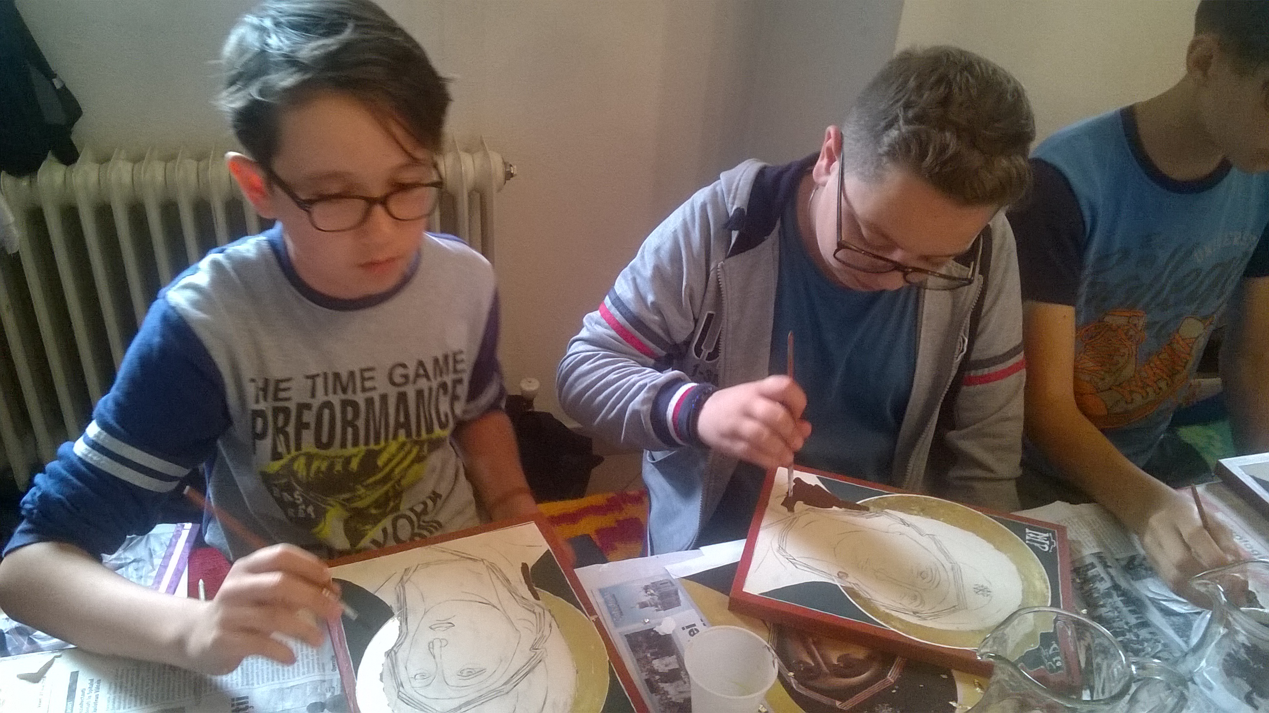 Tabără de creaţie în Parohia Dumbrava Roşie