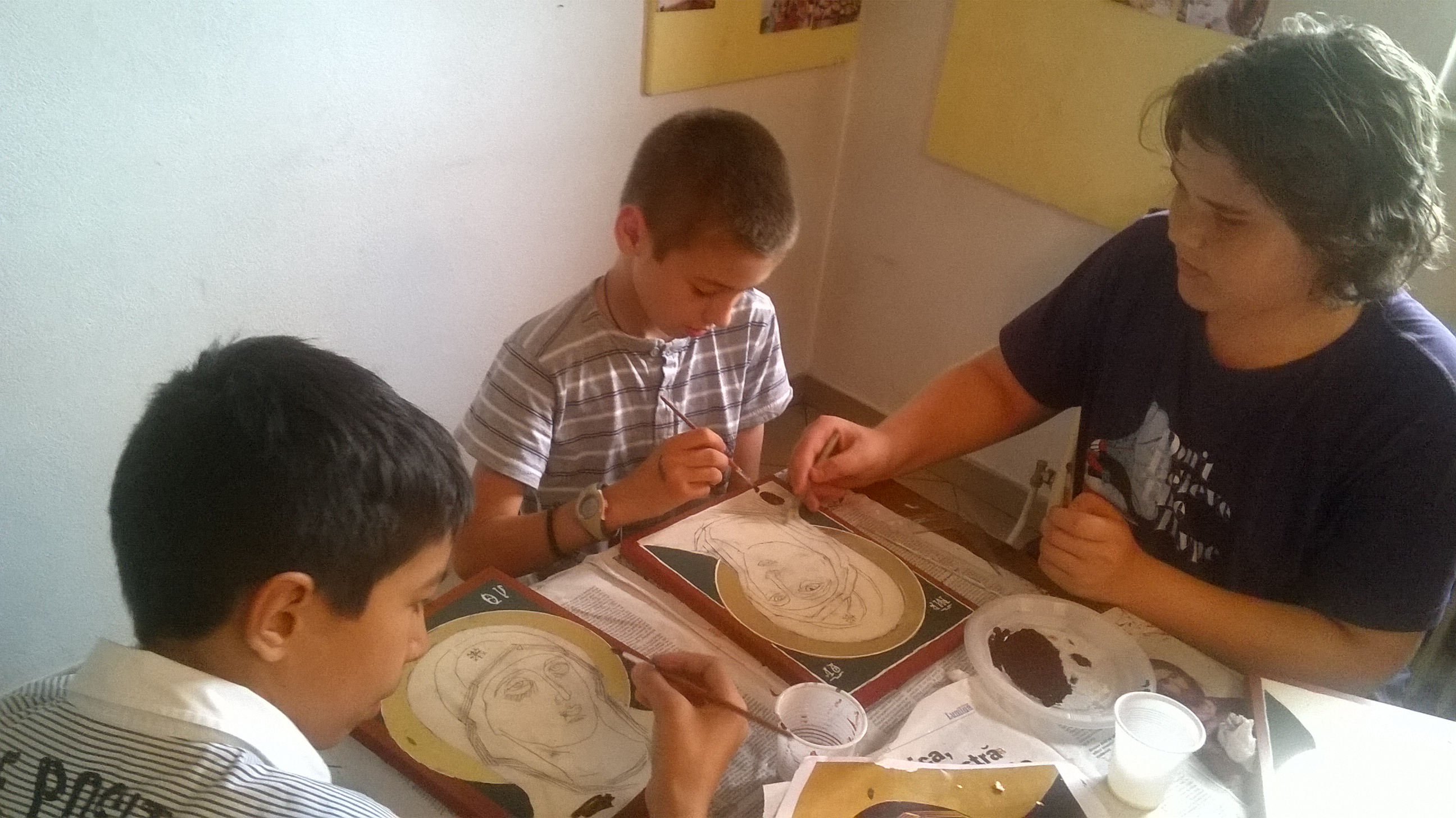 Tabără de creaţie în Parohia Dumbrava Roşie