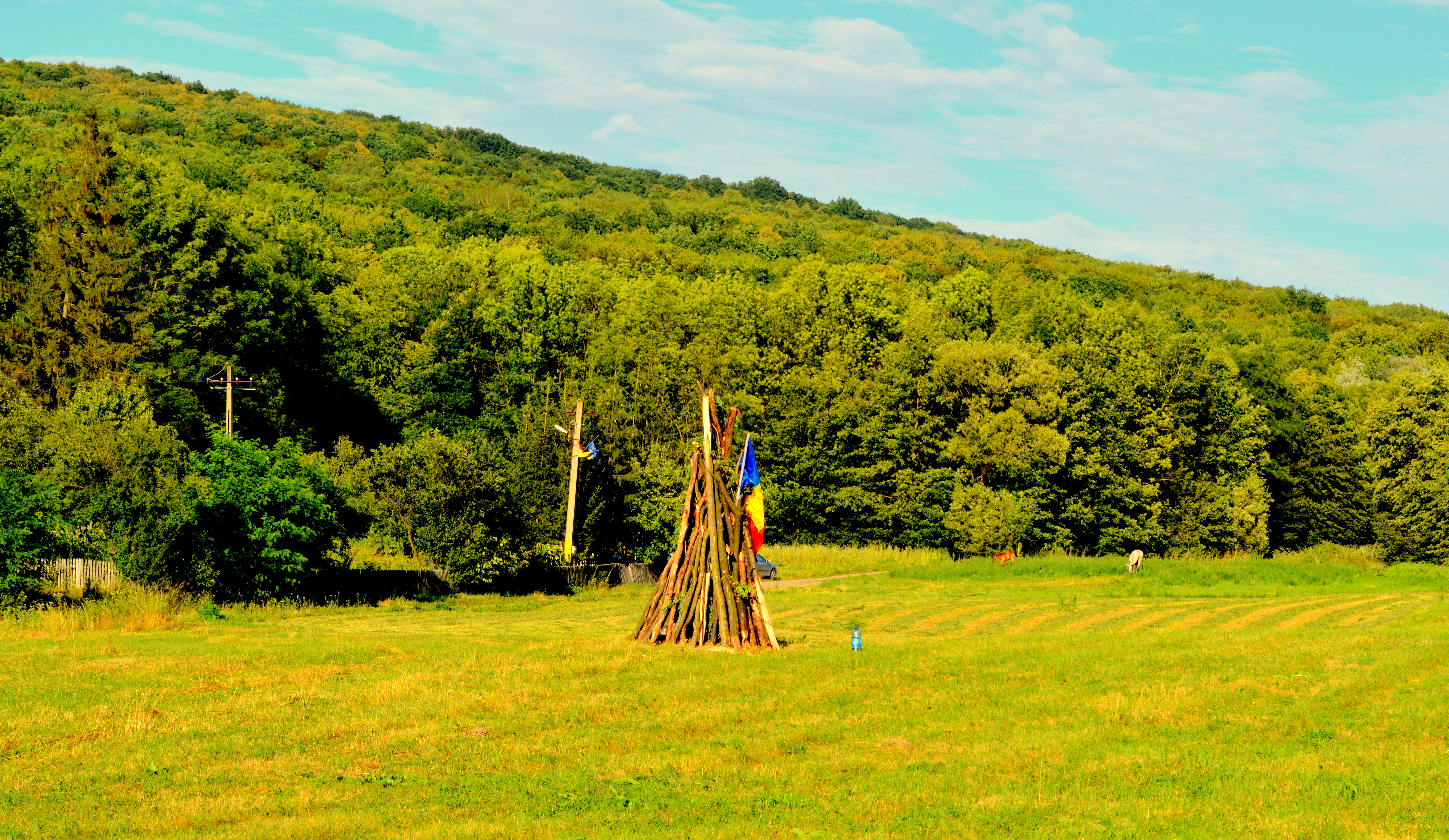 Tabără  de  vară  pentru copiii  și  tinerii  din  satele Baranca, Racovăț și Hilișeu Horia