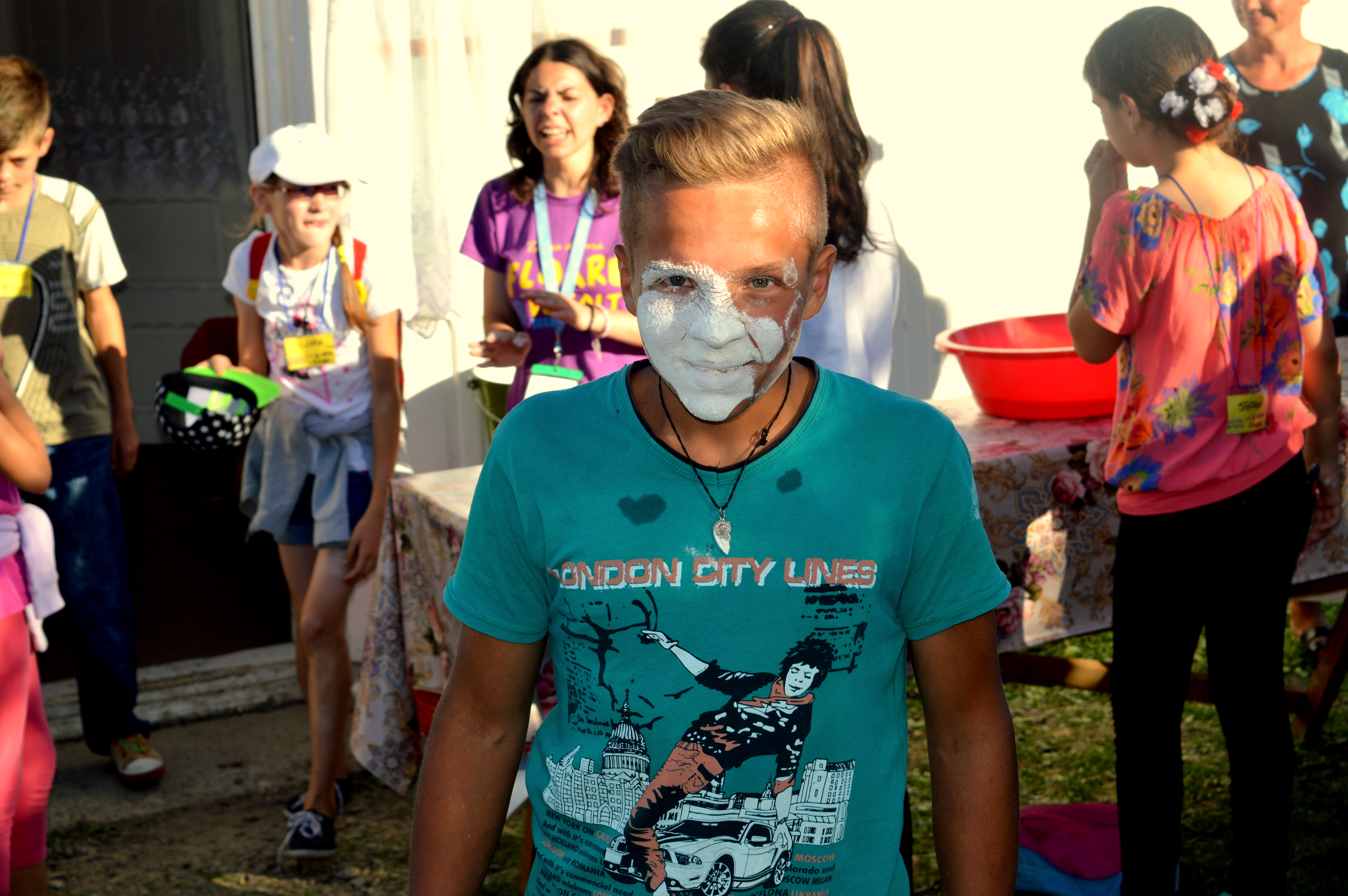 Tabără  de  vară  pentru copiii  și  tinerii  din  satele Baranca, Racovăț și Hilișeu Horia