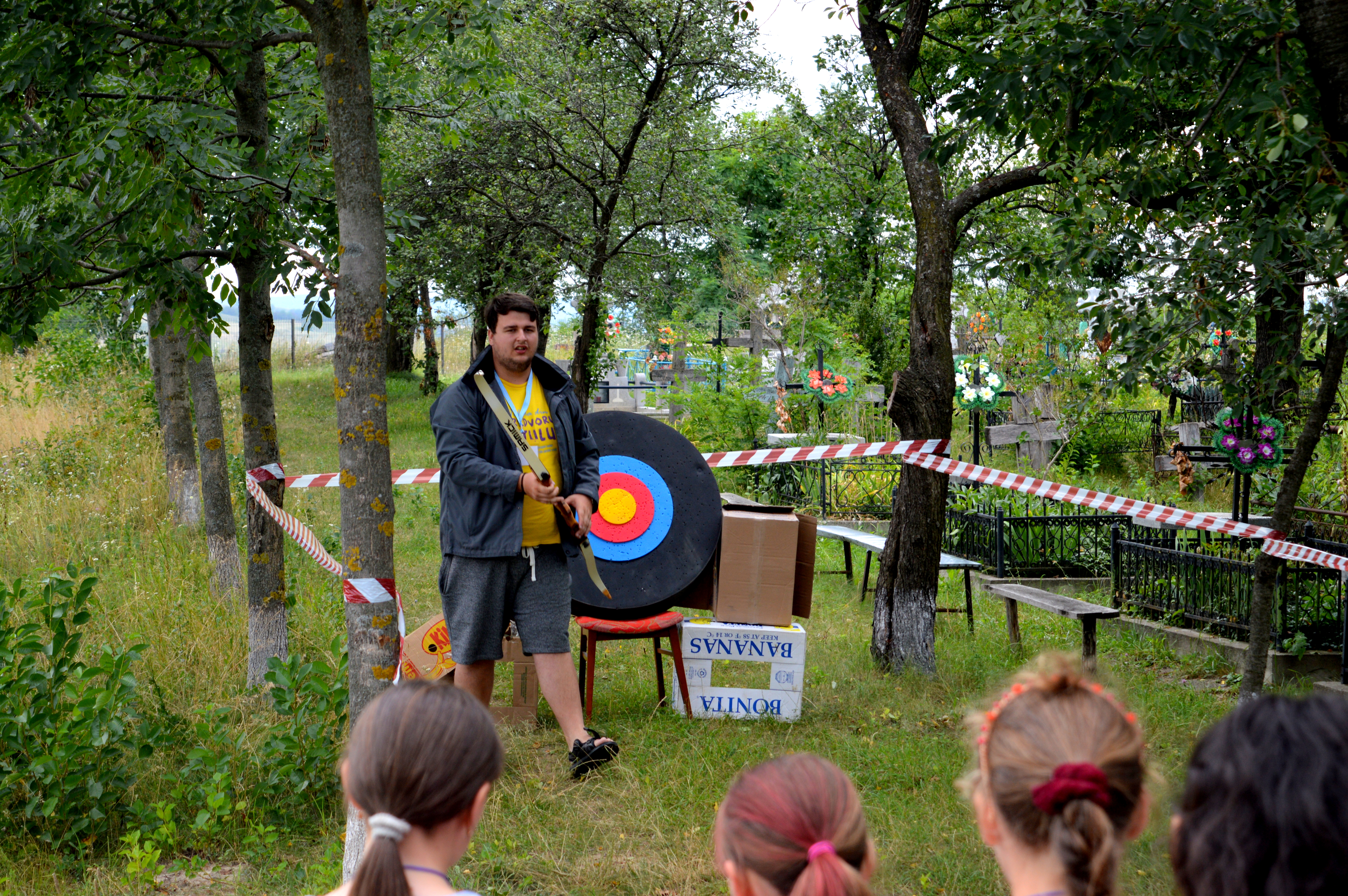 Tabără  de  vară  pentru copiii  și  tinerii  din  satele Baranca, Racovăț și Hilișeu Horia