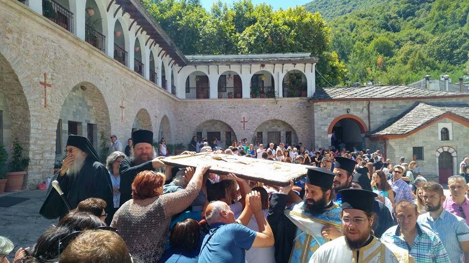 Corul Byzantion a participat la slujba Adormirii Maicii Domnului, hramul manastirii Eikosifoinnisa Corul Byzantion a participat la slujba Adormirii Maicii Domnului, hramul manastirii Eikosifoinnisa