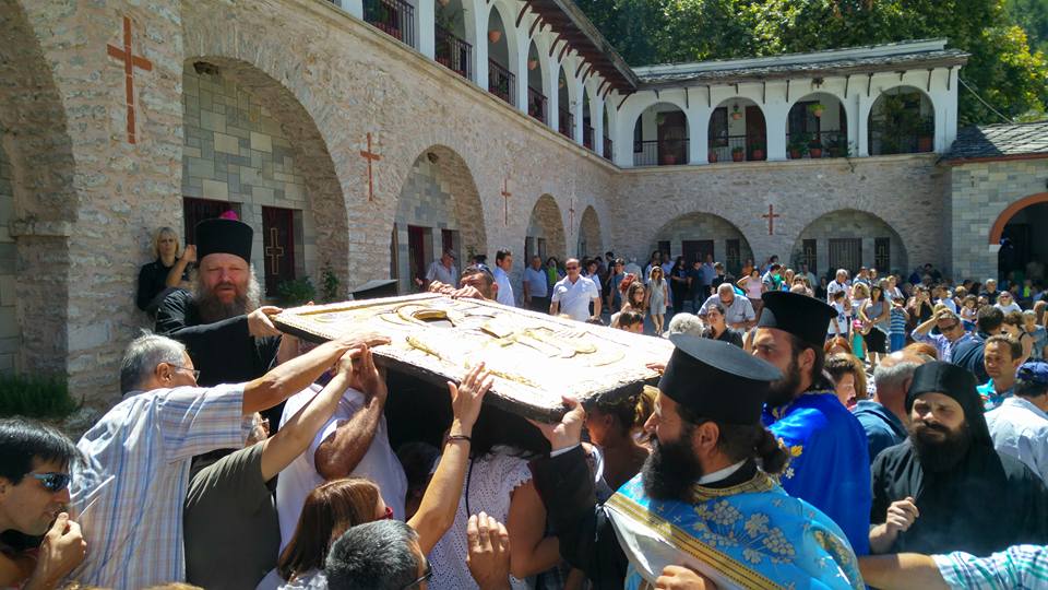 Corul Byzantion a participat la slujba Adormirii Maicii Domnului, hramul manastirii Eikosifoinnisa Corul Byzantion a participat la slujba Adormirii Maicii Domnului, hramul manastirii Eikosifoinnisa