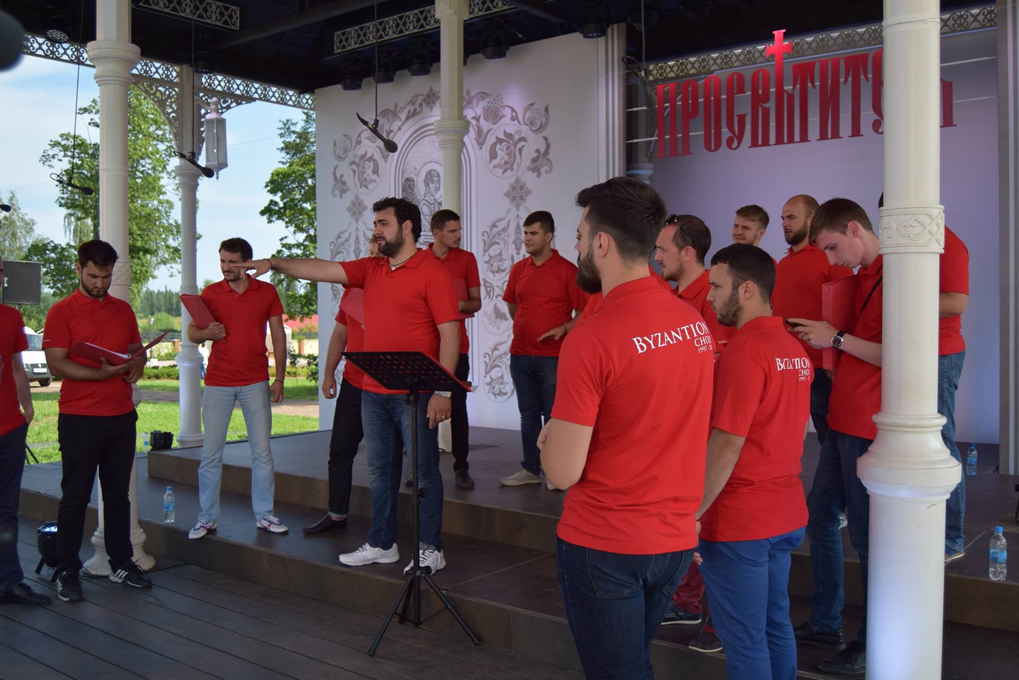 Corul Byzantion la Festivalul de la Mănăstirea Valaam, Rusia Corul Byzantion la Festivalul de la Mănăstirea Valaam, Rusia