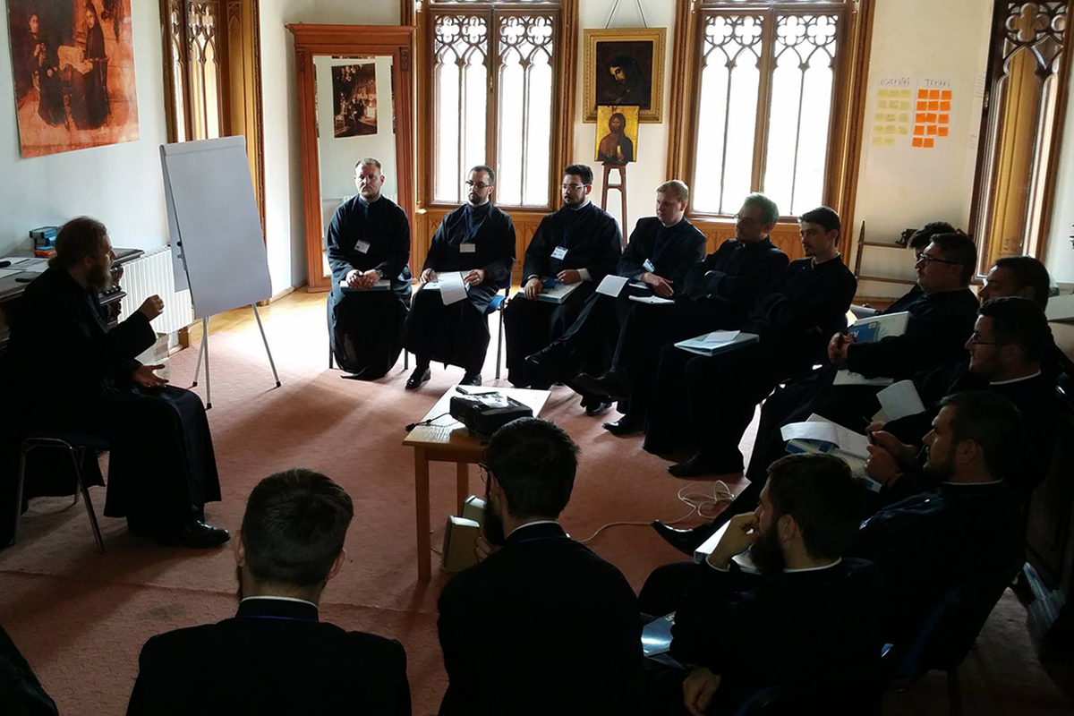 Atelierul de formare pentru tinerii preoți, a V-a ediție (29 august-9 septembrie), la Mănăstirea Miclăușeni