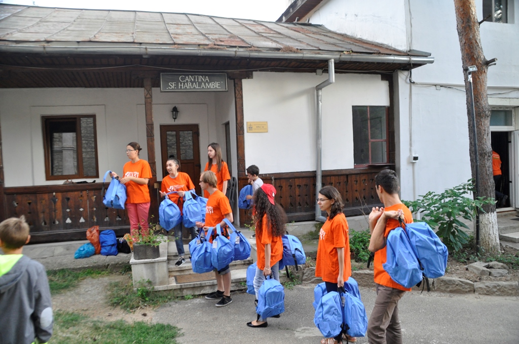 A început întâlnirea de vară a copiilor din familiile numeroase