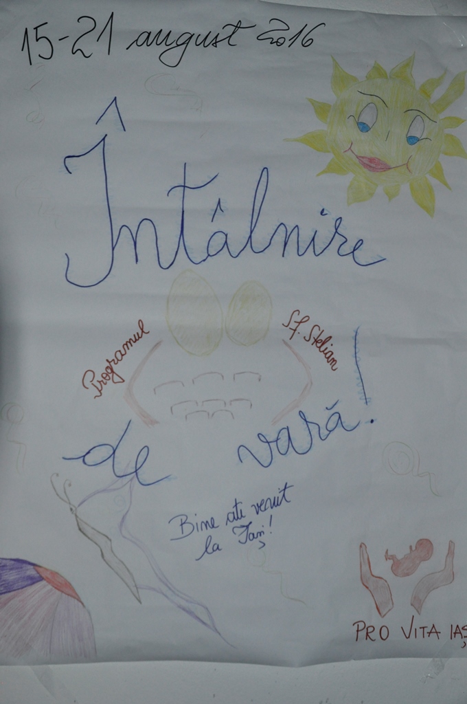 A început întâlnirea de vară a copiilor din familiile numeroase