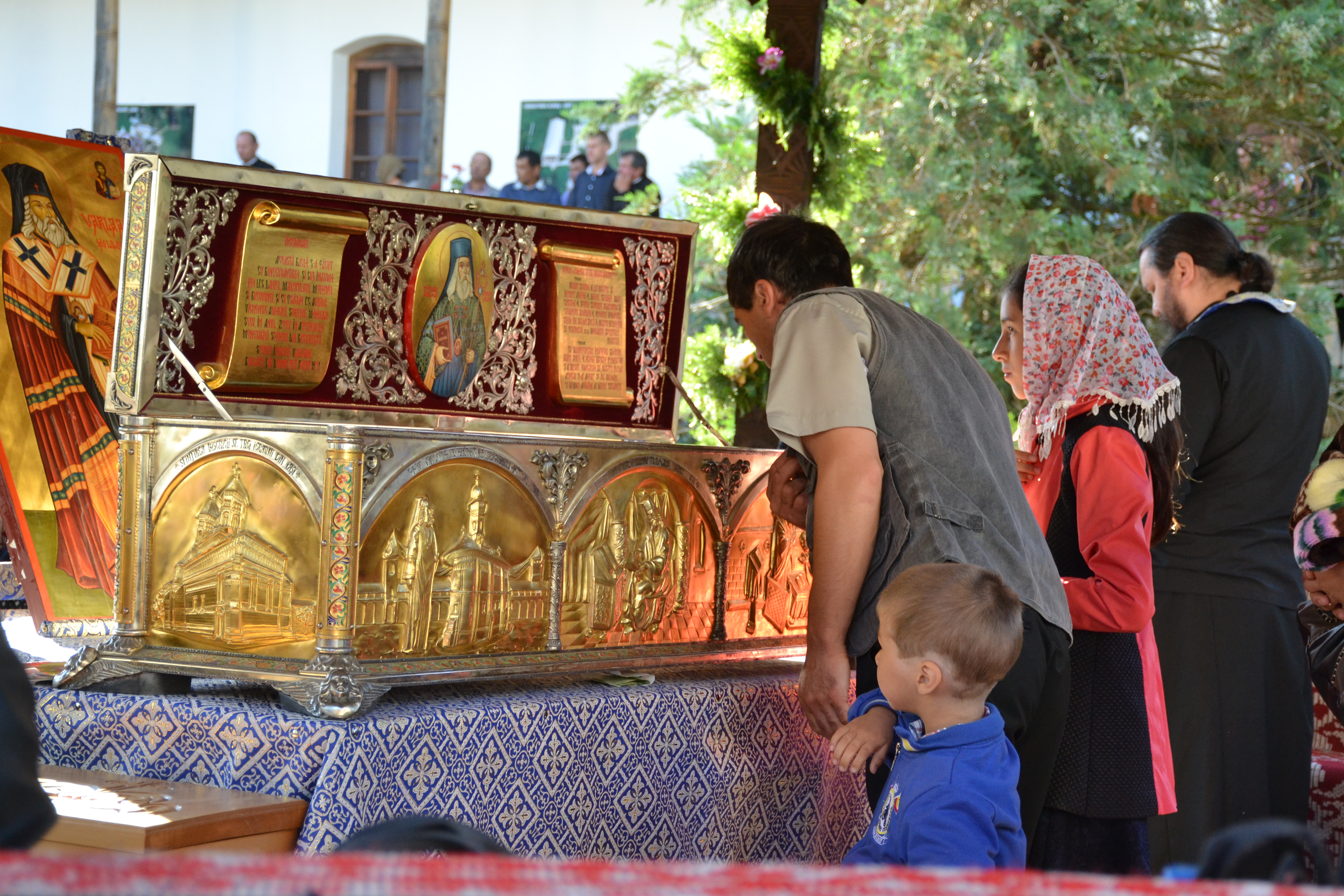 Hramul istoric al Mănăstirii Secu din județul Neamț, Tăierea Capului Sfântului Ioan Botezătorul