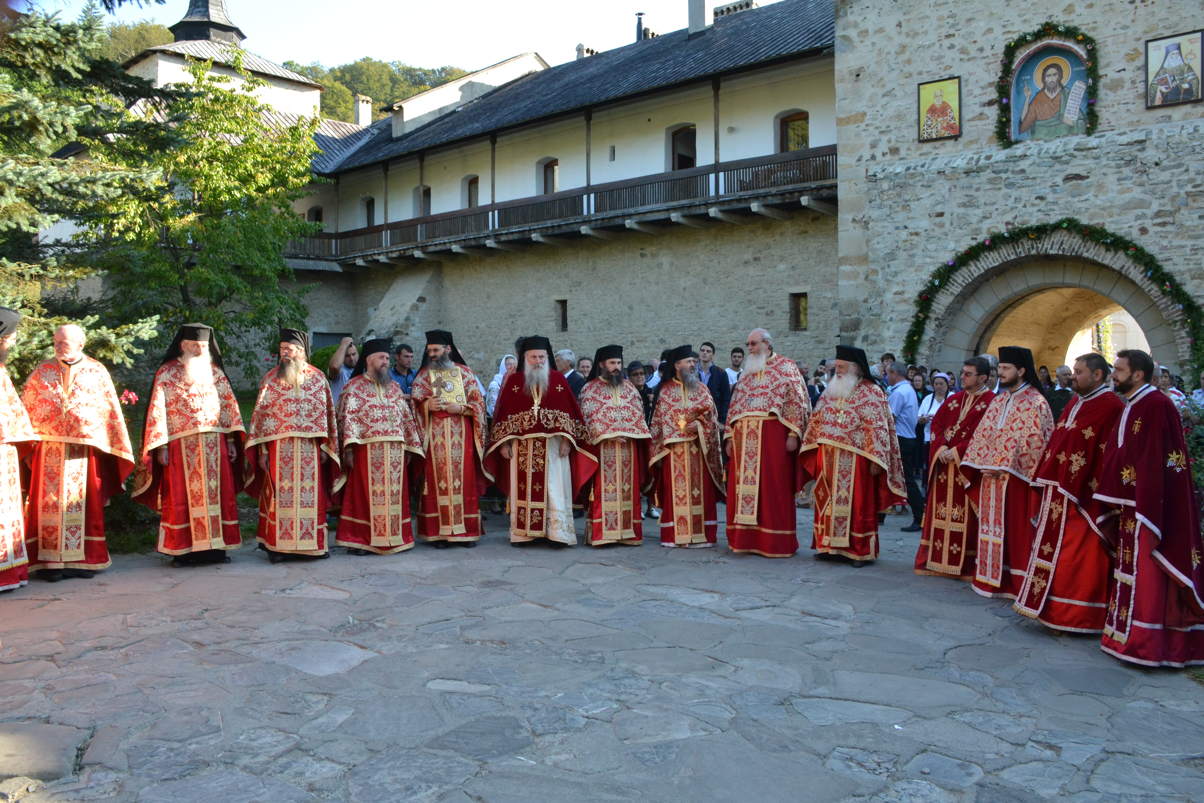 Hramul istoric al Mănăstirii Secu din județul Neamț, Tăierea Capului Sfântului Ioan Botezătorul