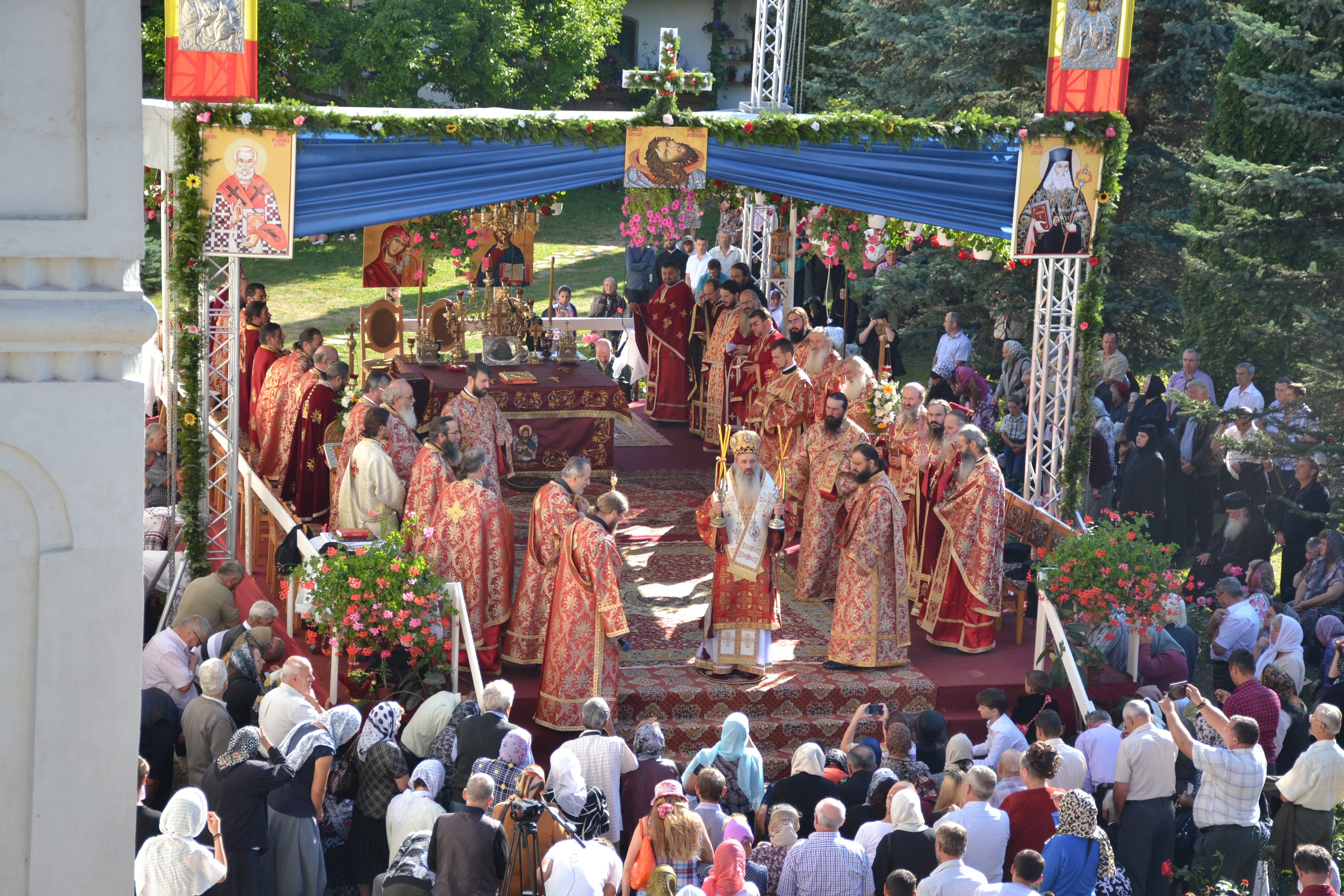 Hramul istoric al Mănăstirii Secu din județul Neamț, Tăierea Capului Sfântului Ioan Botezătorul