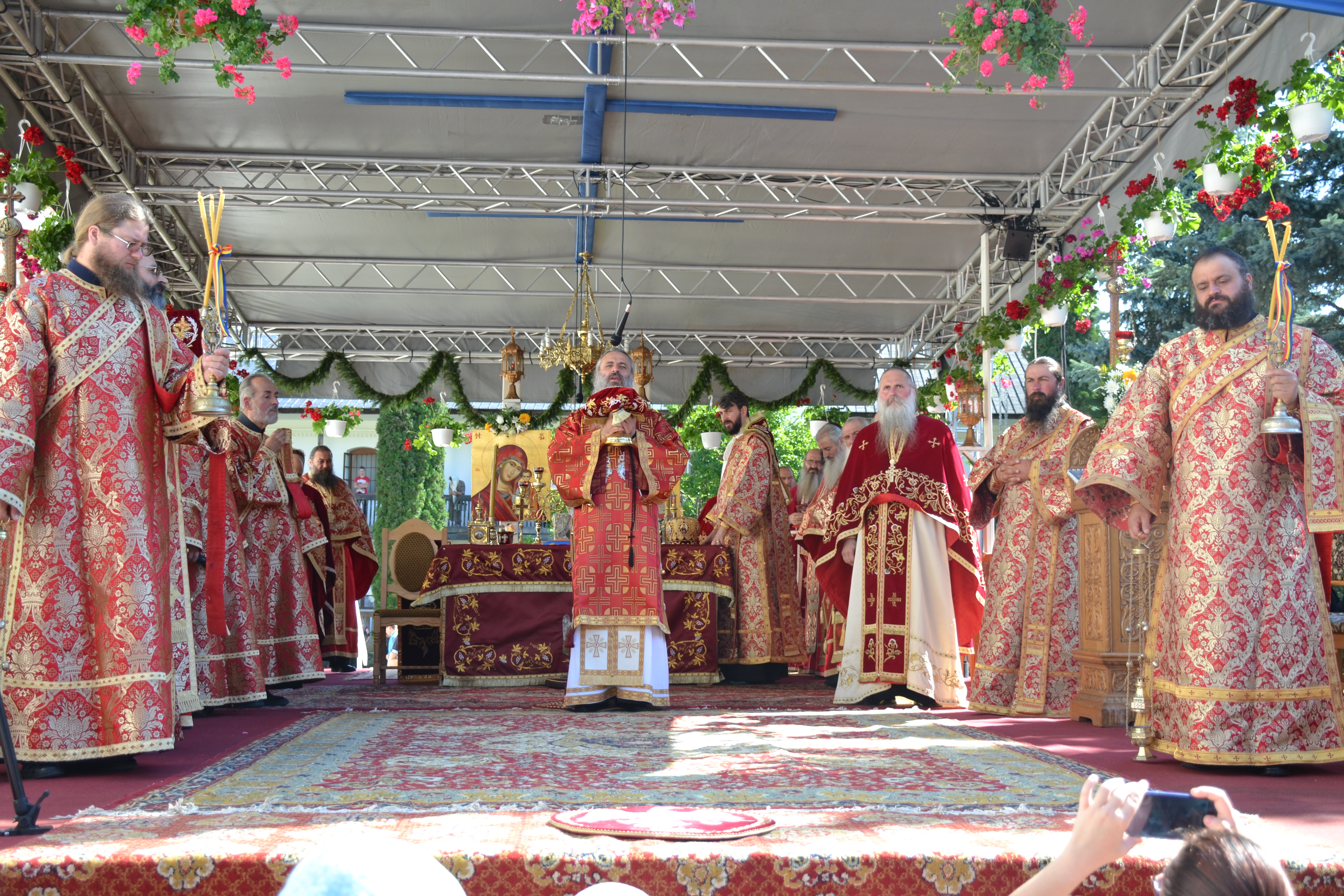 Hramul istoric al Mănăstirii Secu din județul Neamț, Tăierea Capului Sfântului Ioan Botezătorul