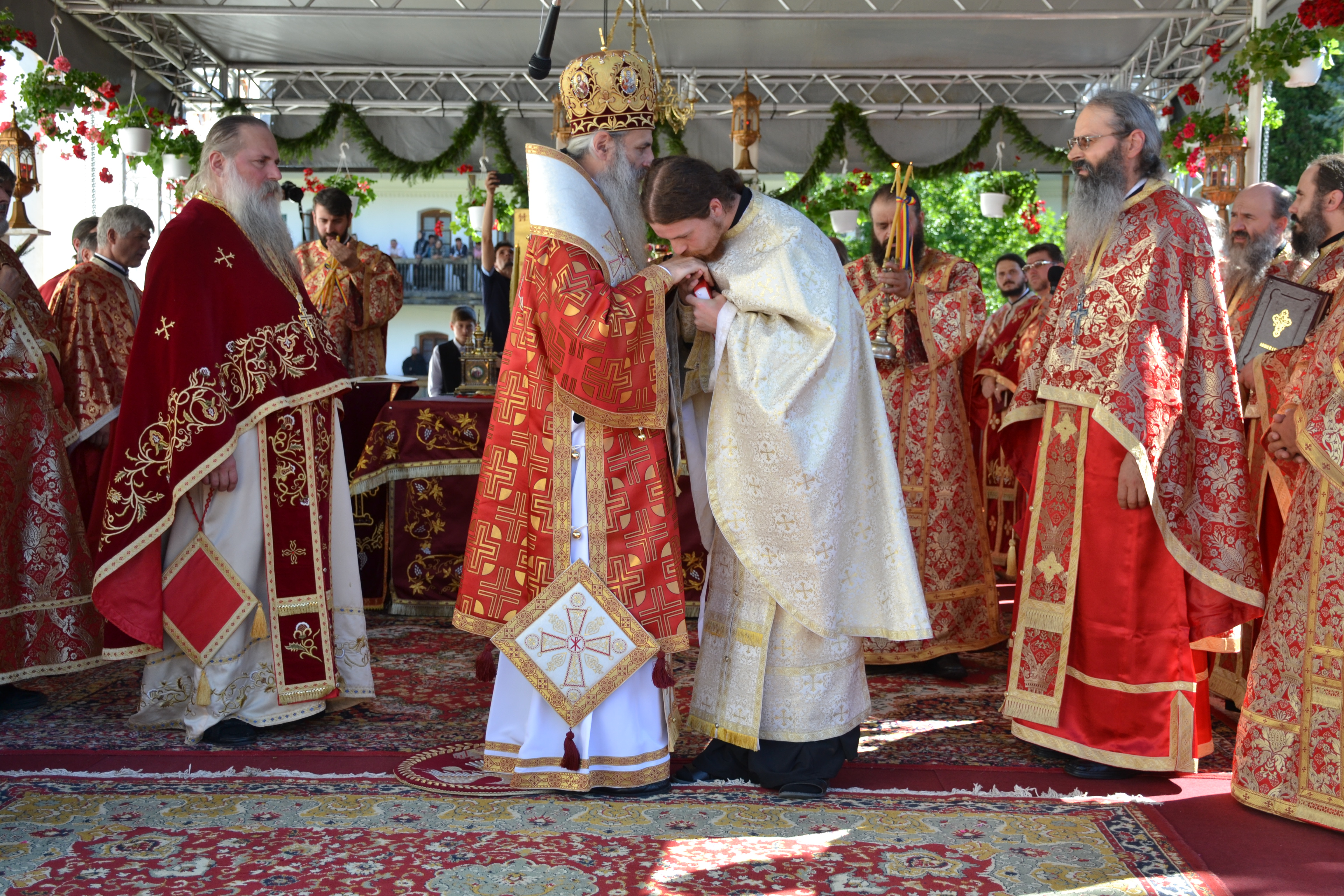 Hramul istoric al Mănăstirii Secu din județul Neamț, Tăierea Capului Sfântului Ioan Botezătorul