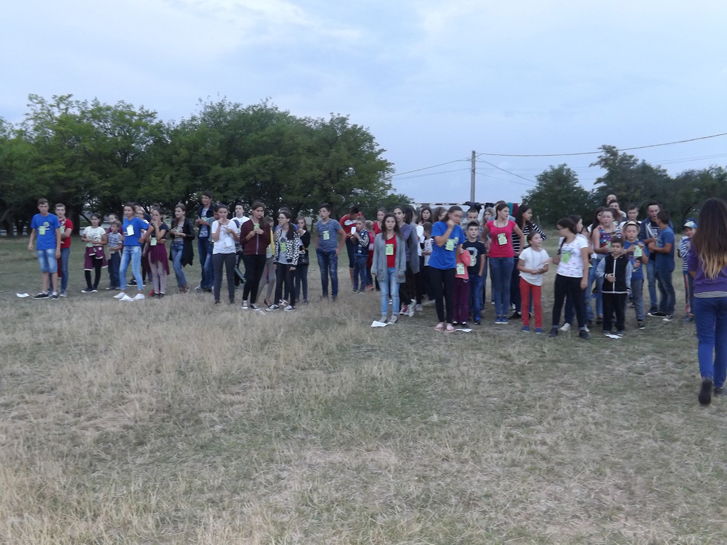 Bucurie pe chipurile copiilor din tabăra de la Brăteşti