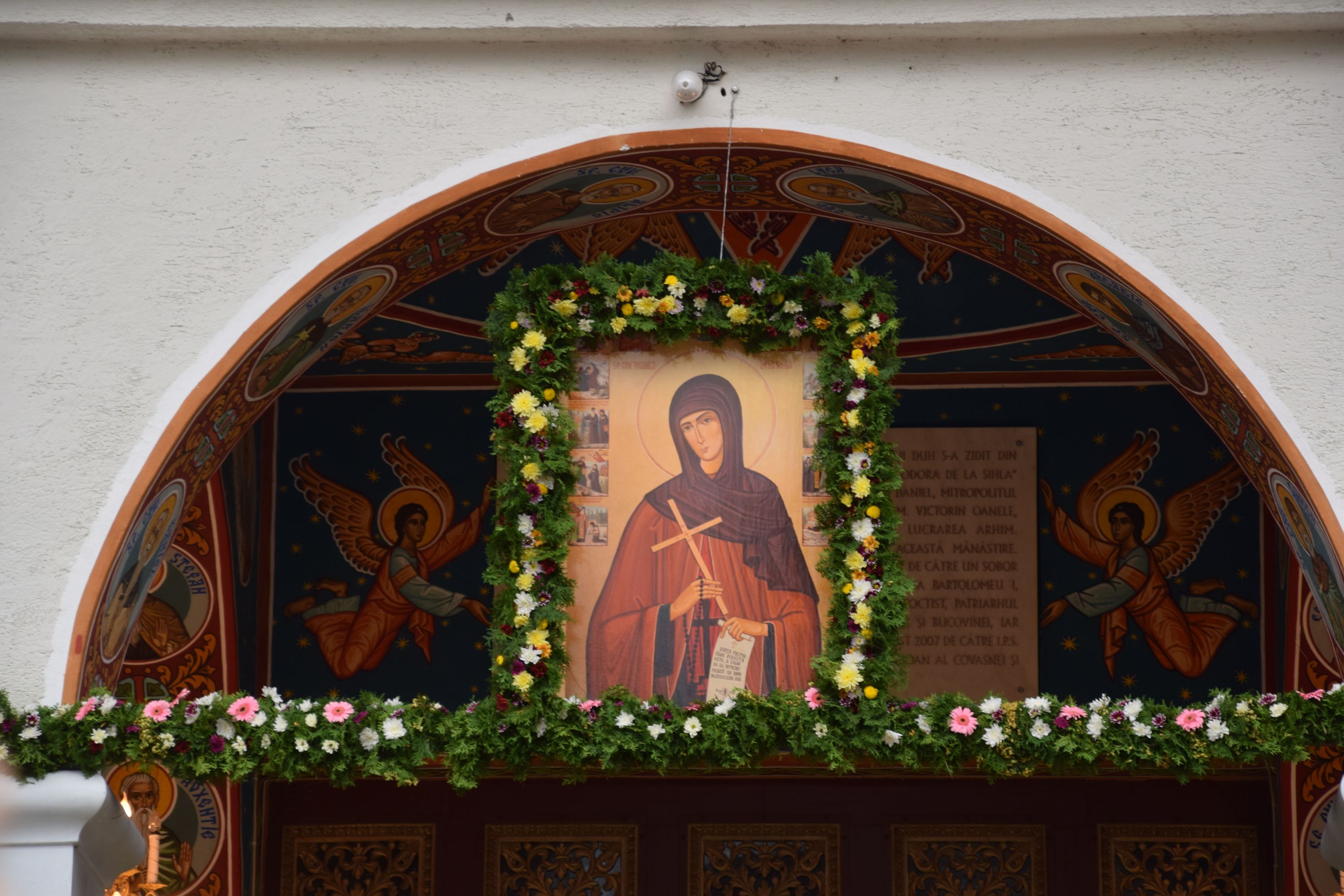 Sfânta Cuvioasă Teodora de la Sihla, sărbătorită la Mănăstirea Sihăstria de 3000 de pelerini