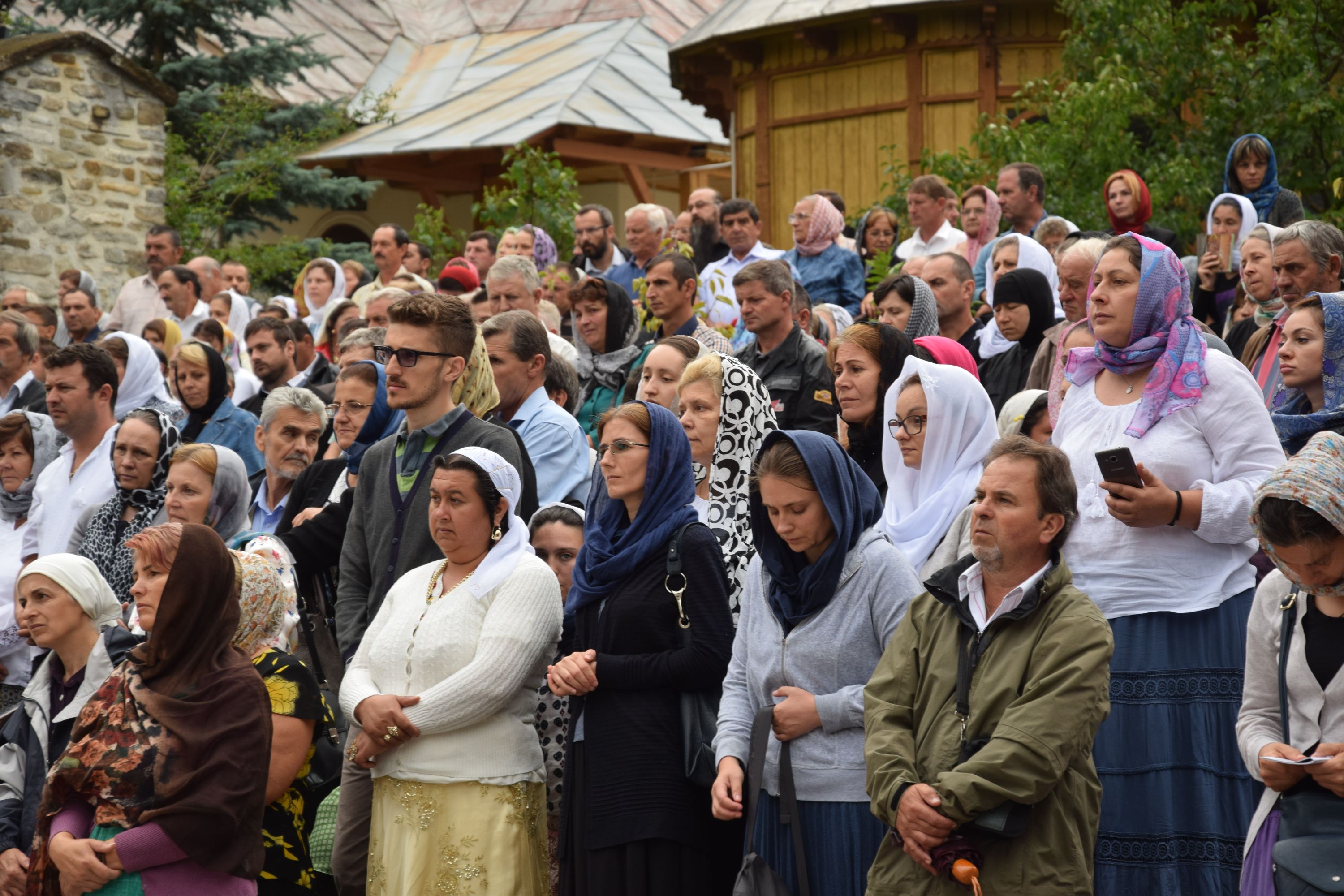 Sfânta Cuvioasă Teodora de la Sihla, sărbătorită la Mănăstirea Sihăstria de 3000 de pelerini