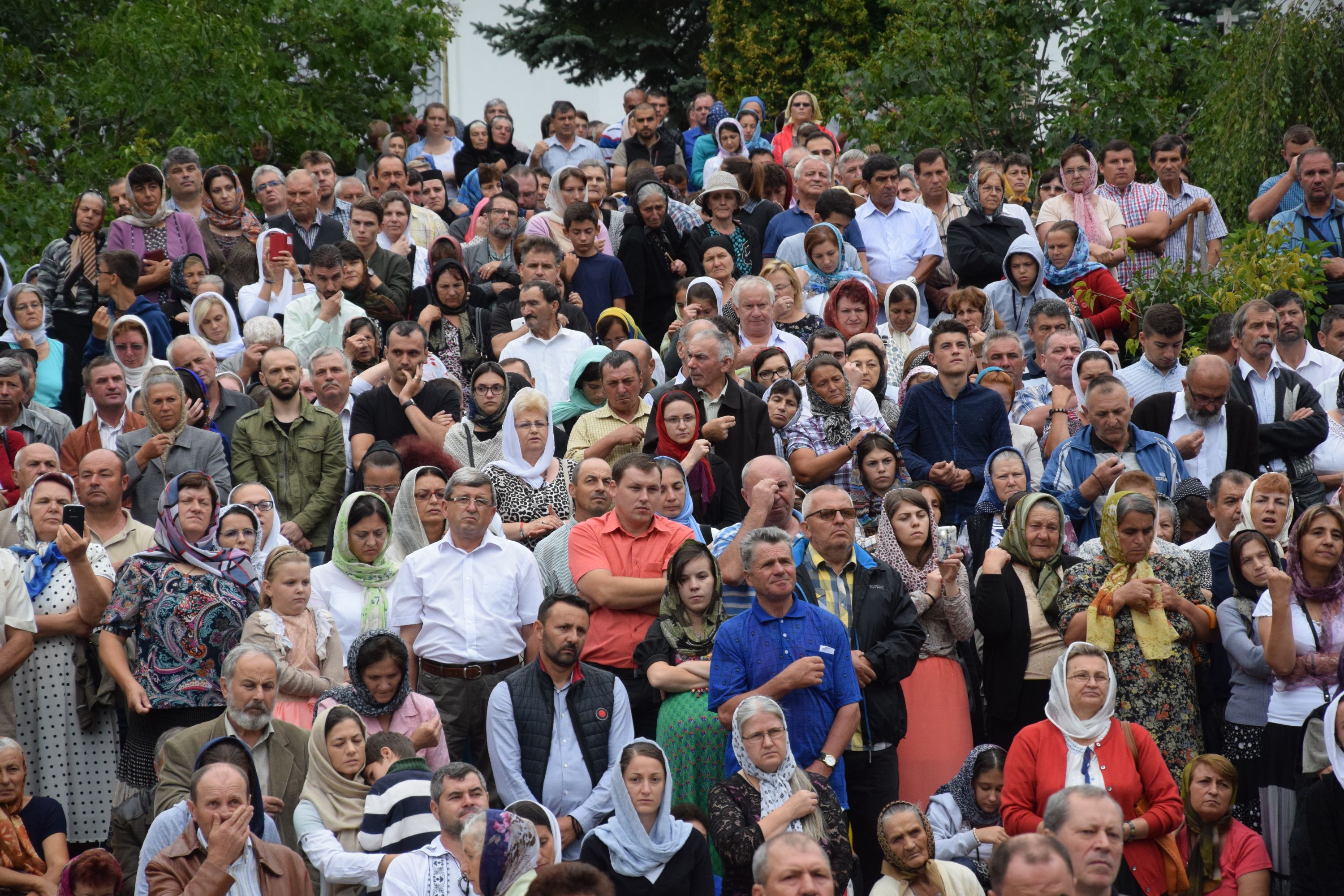 Sfânta Cuvioasă Teodora de la Sihla, sărbătorită la Mănăstirea Sihăstria de 3000 de pelerini