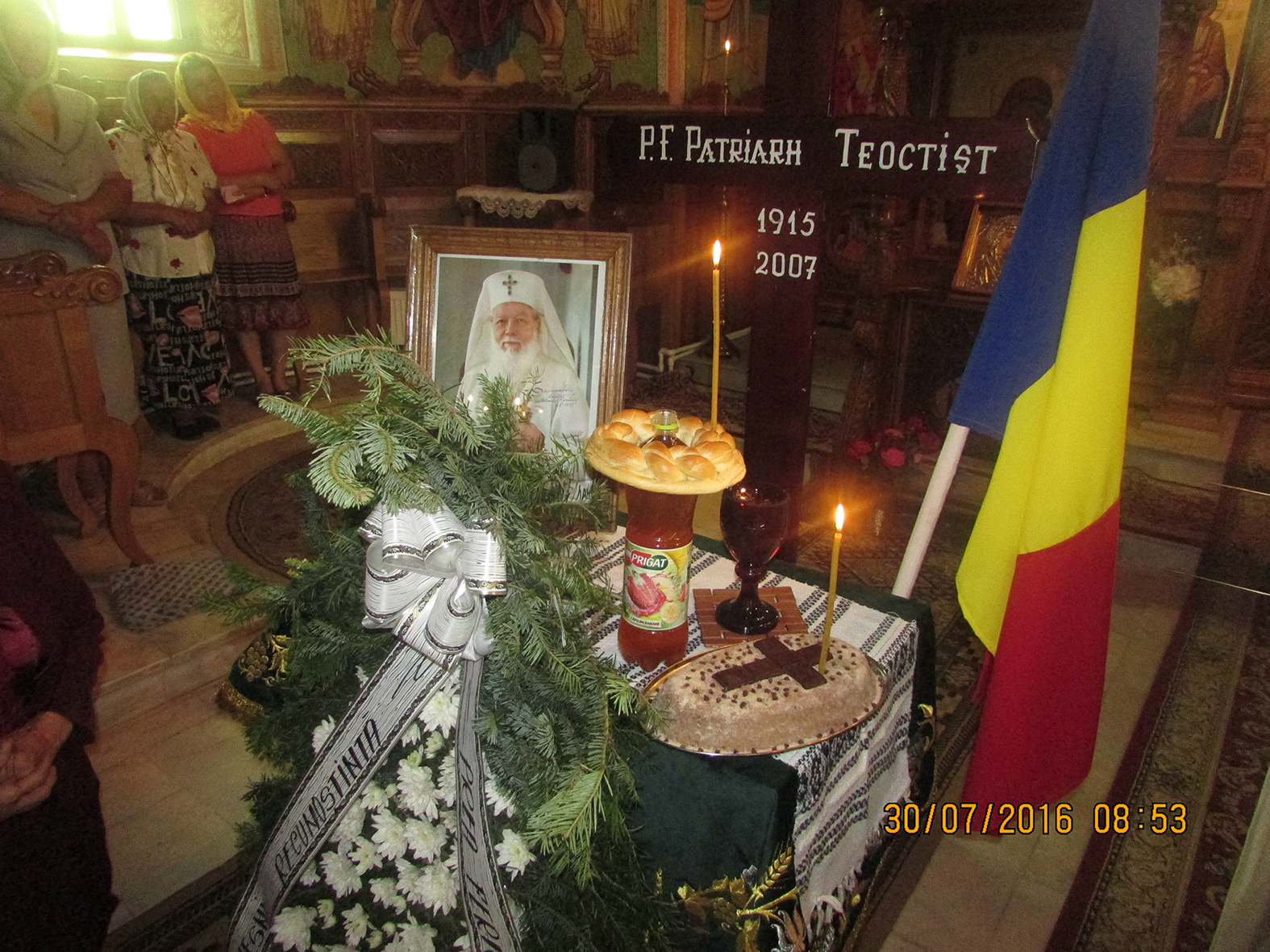 Comemorare a Preafericitului Teoctist la ctitoria sa din Victoria - Stăuceni