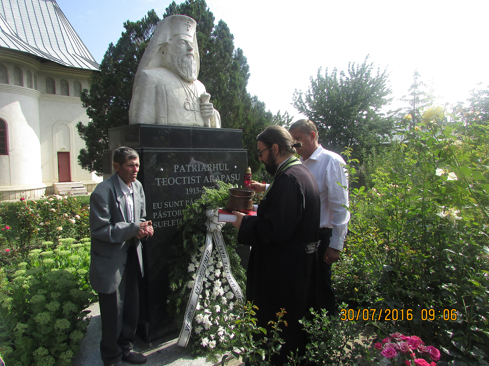 Comemorare a Preafericitului Teoctist la ctitoria sa din Victoria - Stăuceni