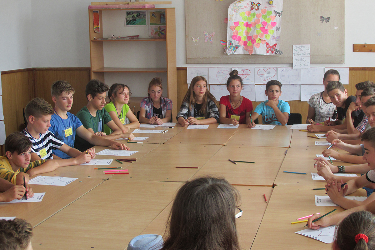 Tabără de vară în comuna Scobinți din  județul Iași