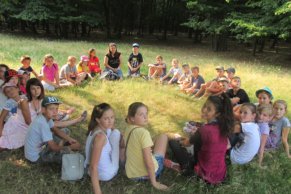 Tabără de vară în comuna Scobinți din  județul Iași