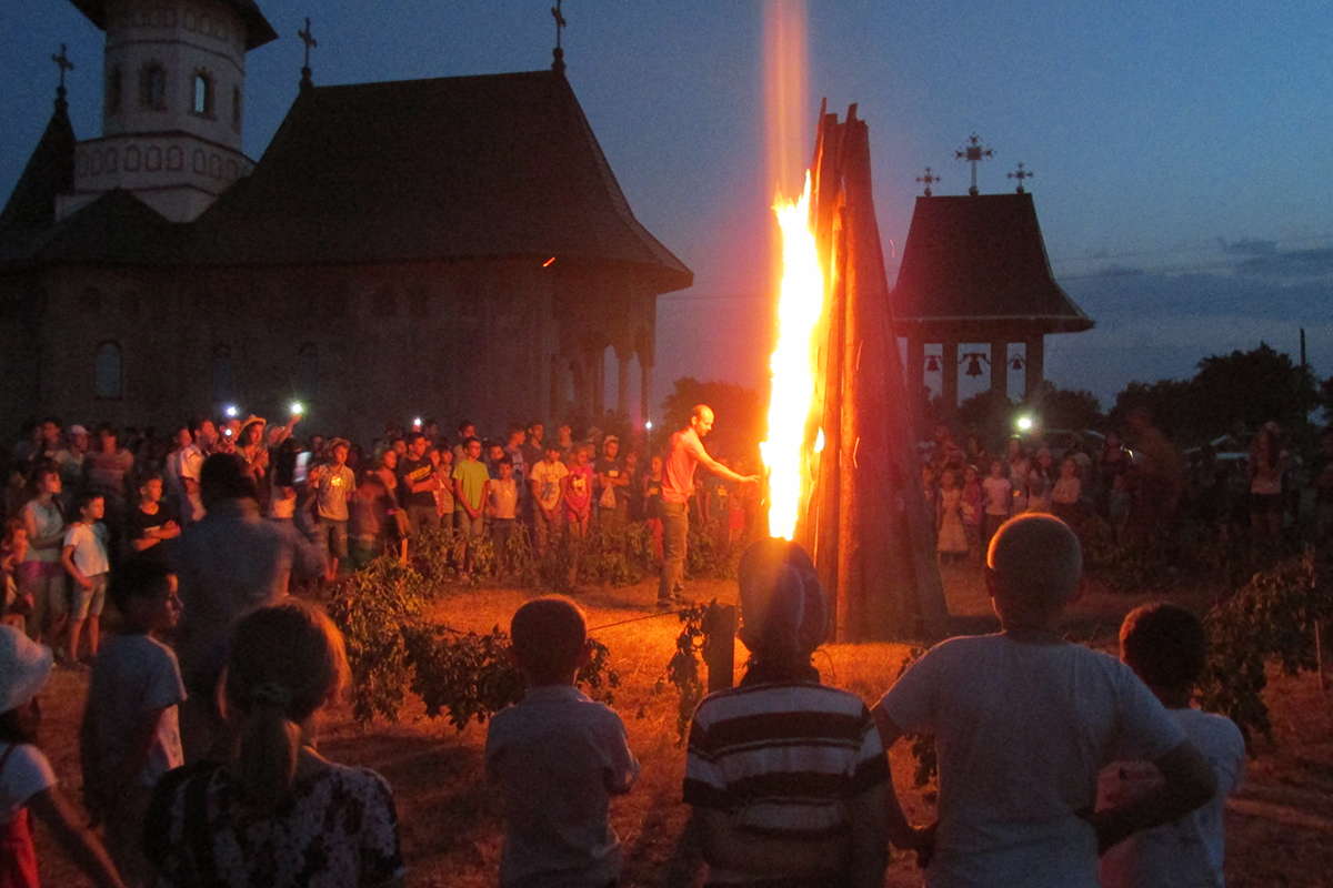 Tabără de vară în comuna Scobinți din  județul Iași