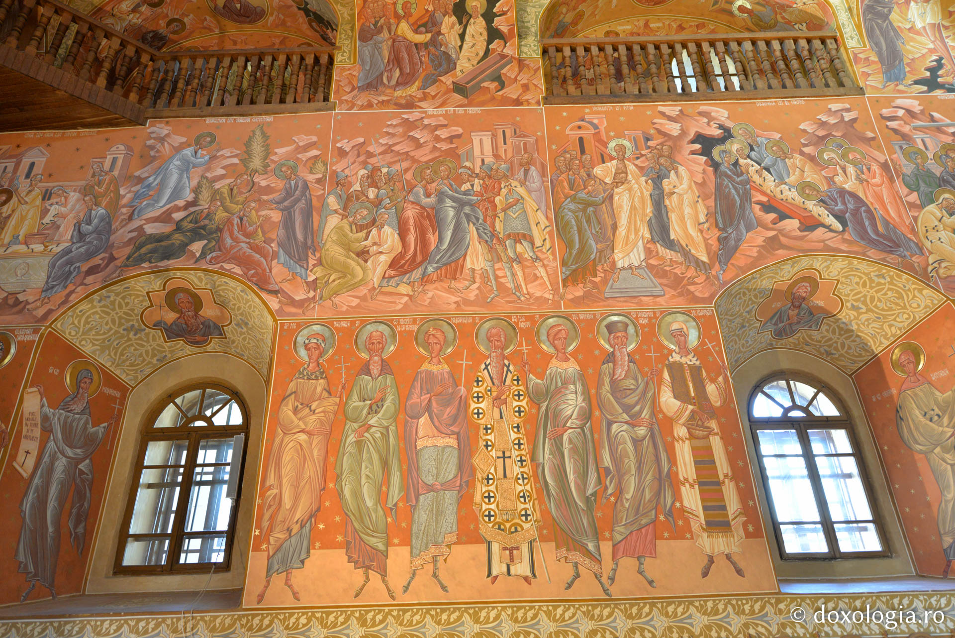 Unicitatea catapetesmei bisericii Mănăstirii Horaița